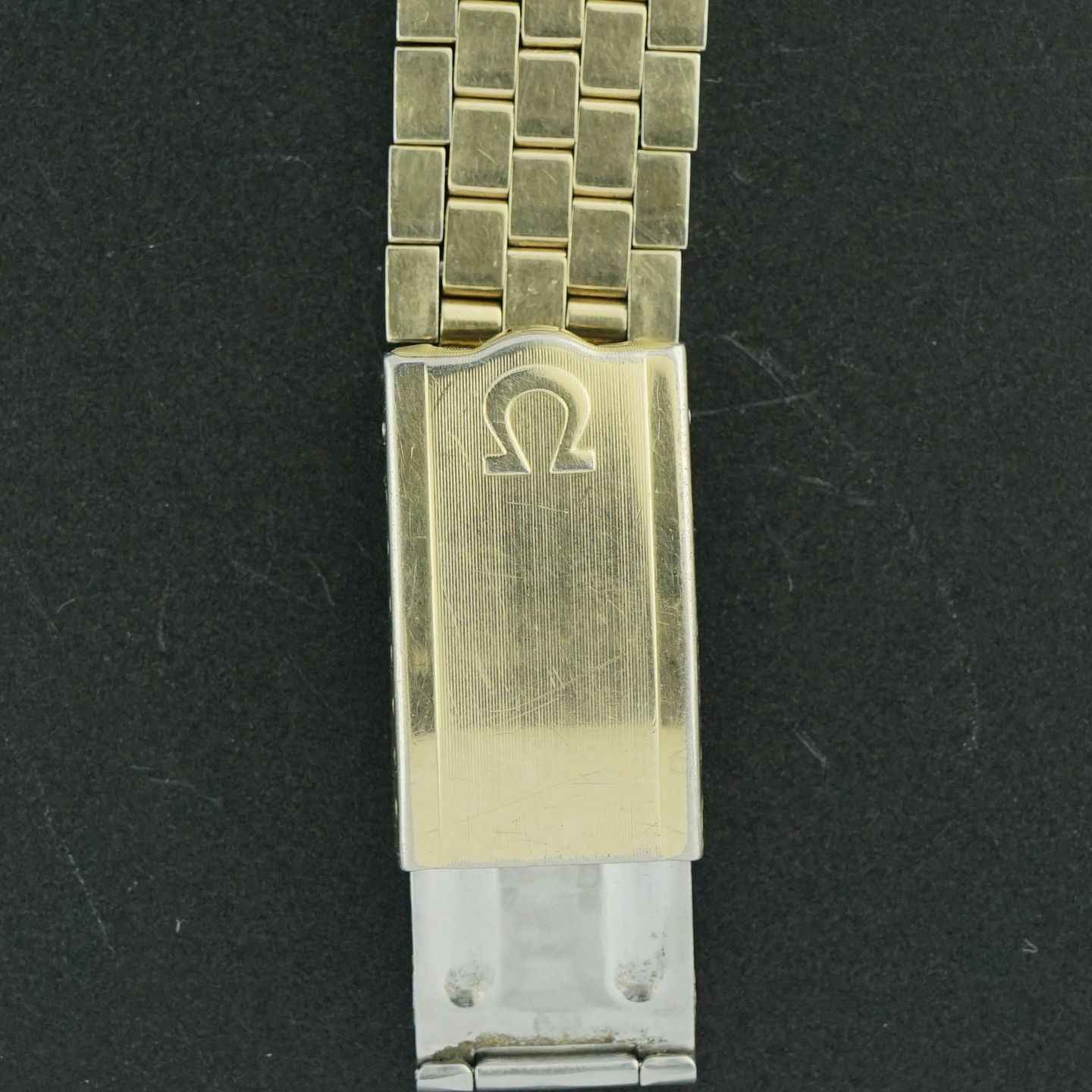 Omega Constellation 168.017 (1970) - Gold dial 35 mm Gold/Steel case (7/8)