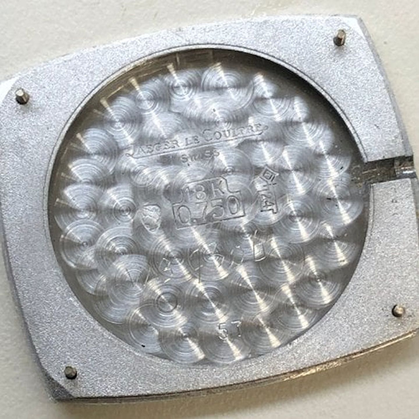 Jaeger-LeCoultre Vintage 4465-22 (1989) - White dial 29 mm White Gold case (7/8)