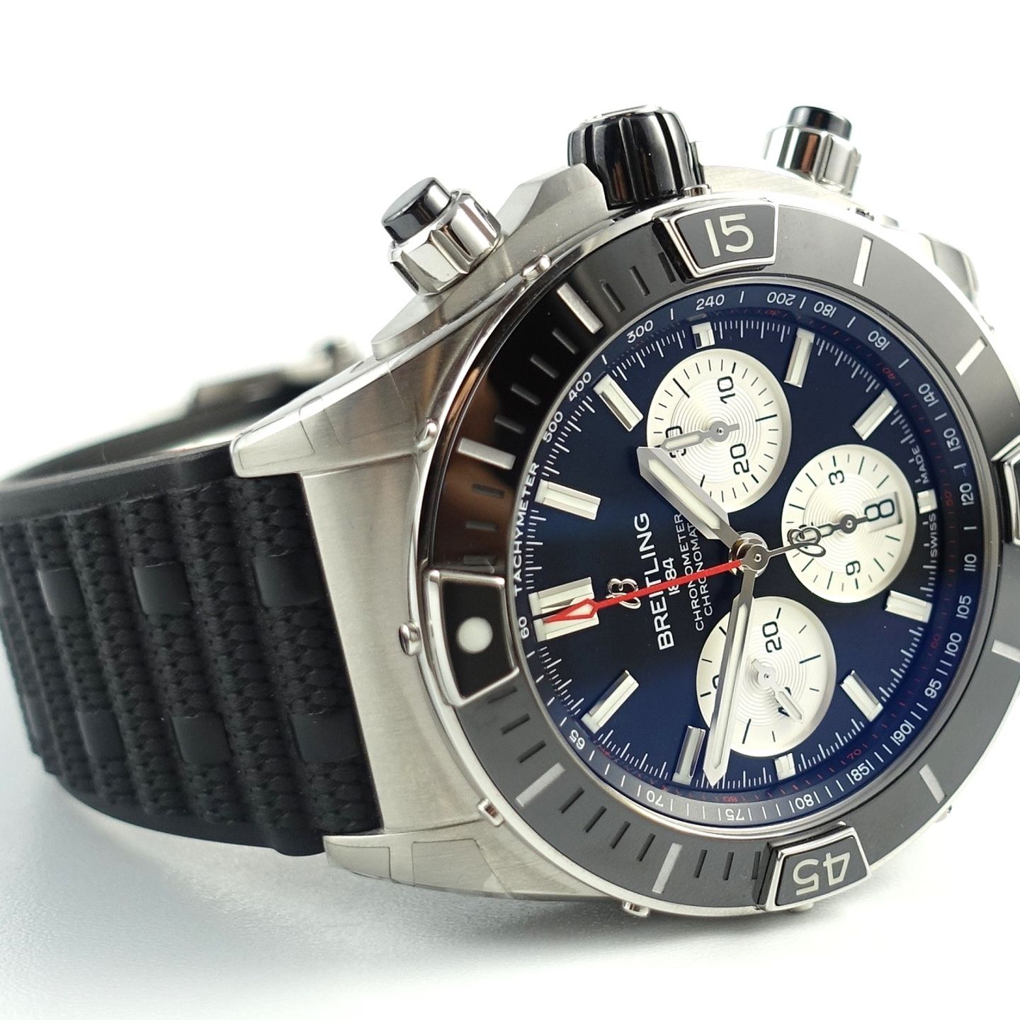 Breitling Chronomat AB0136251B1S1 (2024) - Zwart wijzerplaat 44mm Staal (4/8)