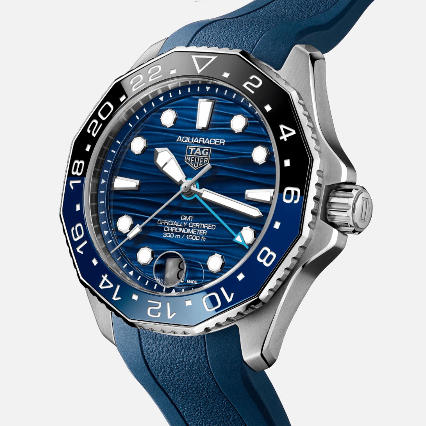 TAG Heuer Aquaracer 300M WBP5114.FT6259 (2024) - Blauw wijzerplaat 42mm Staal (1/1)