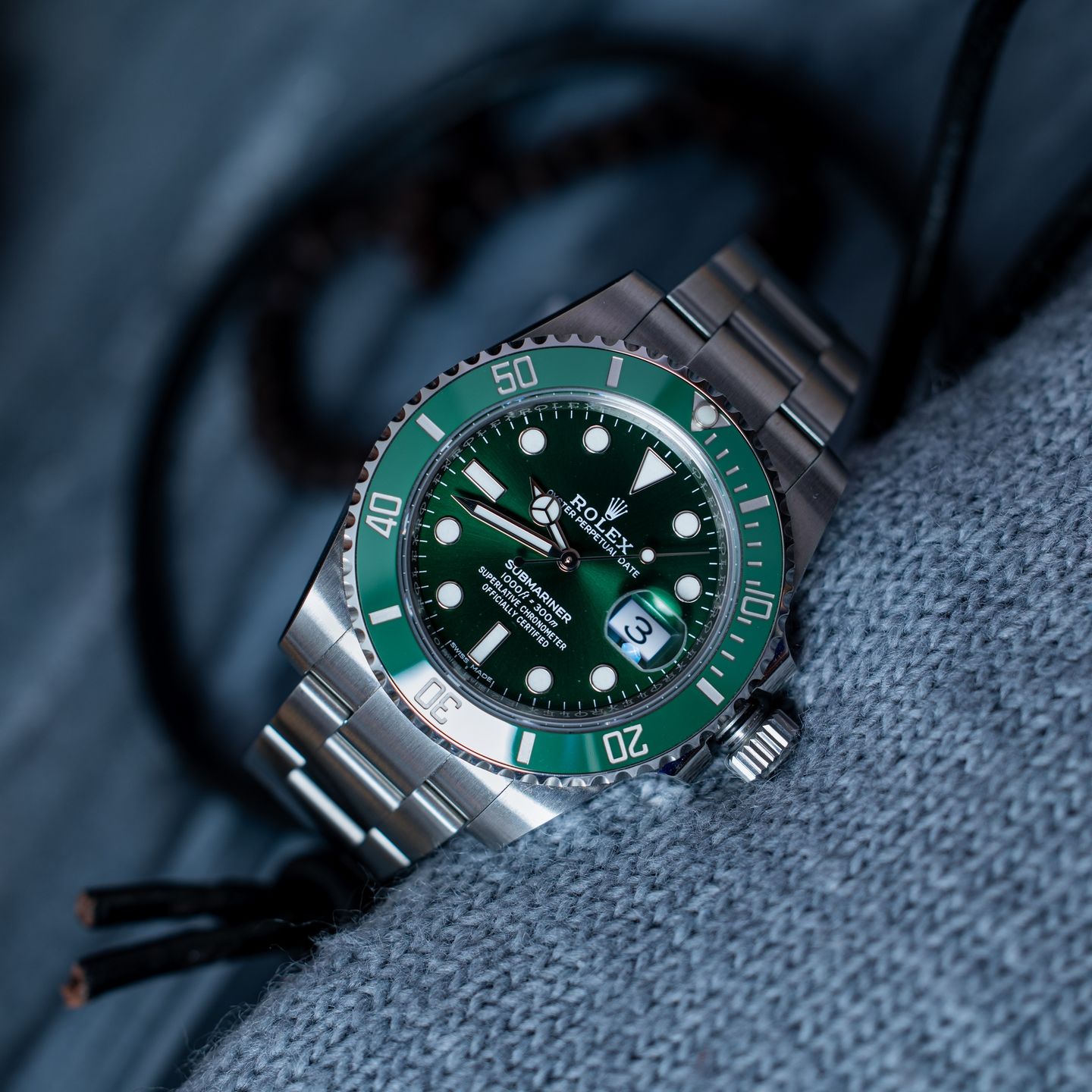 Rolex Submariner Date 116610LV (2020) - Groen wijzerplaat 40mm Staal (2/5)
