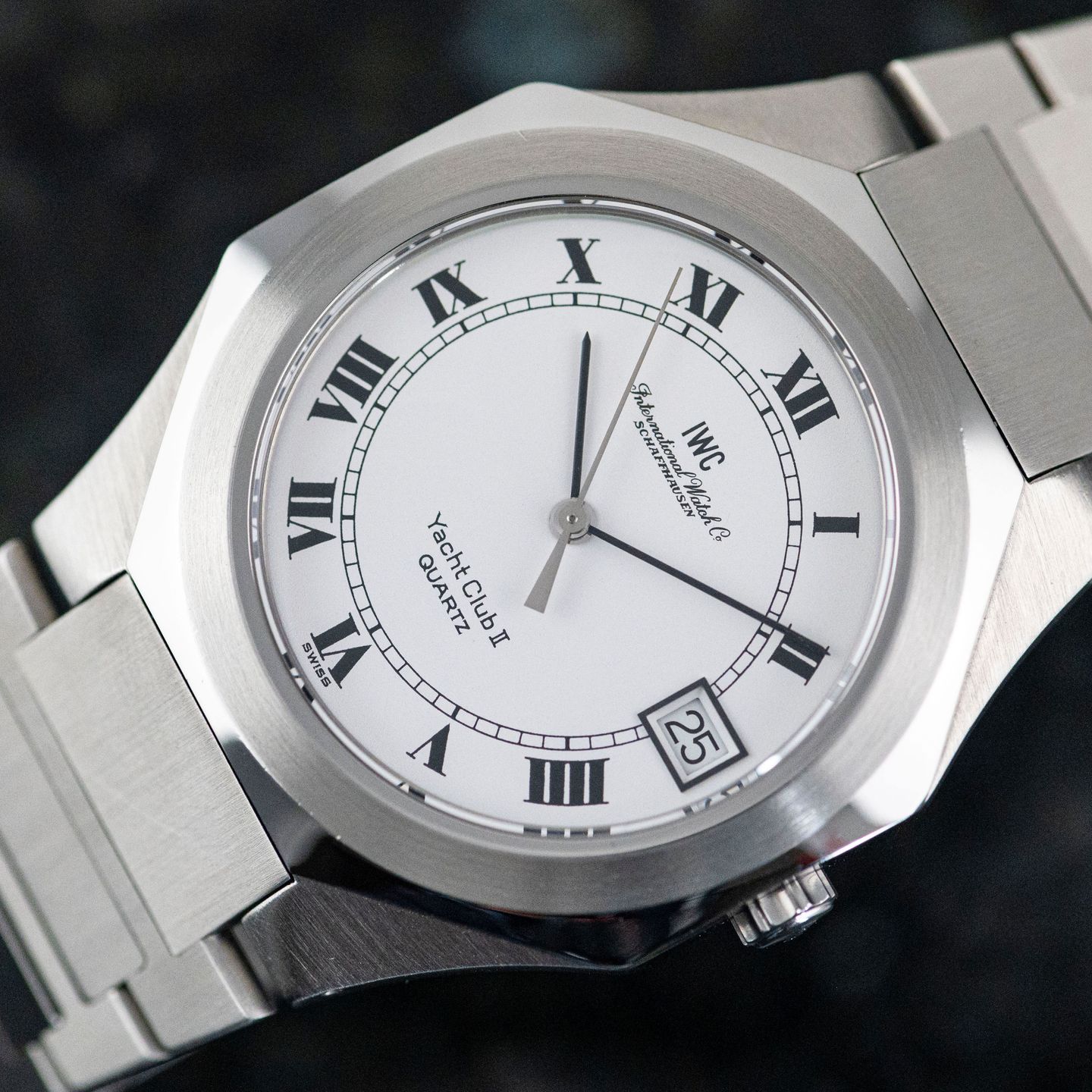 IWC Yacht Club IW3012 (1978) - White dial 38 mm Steel case (1/8)