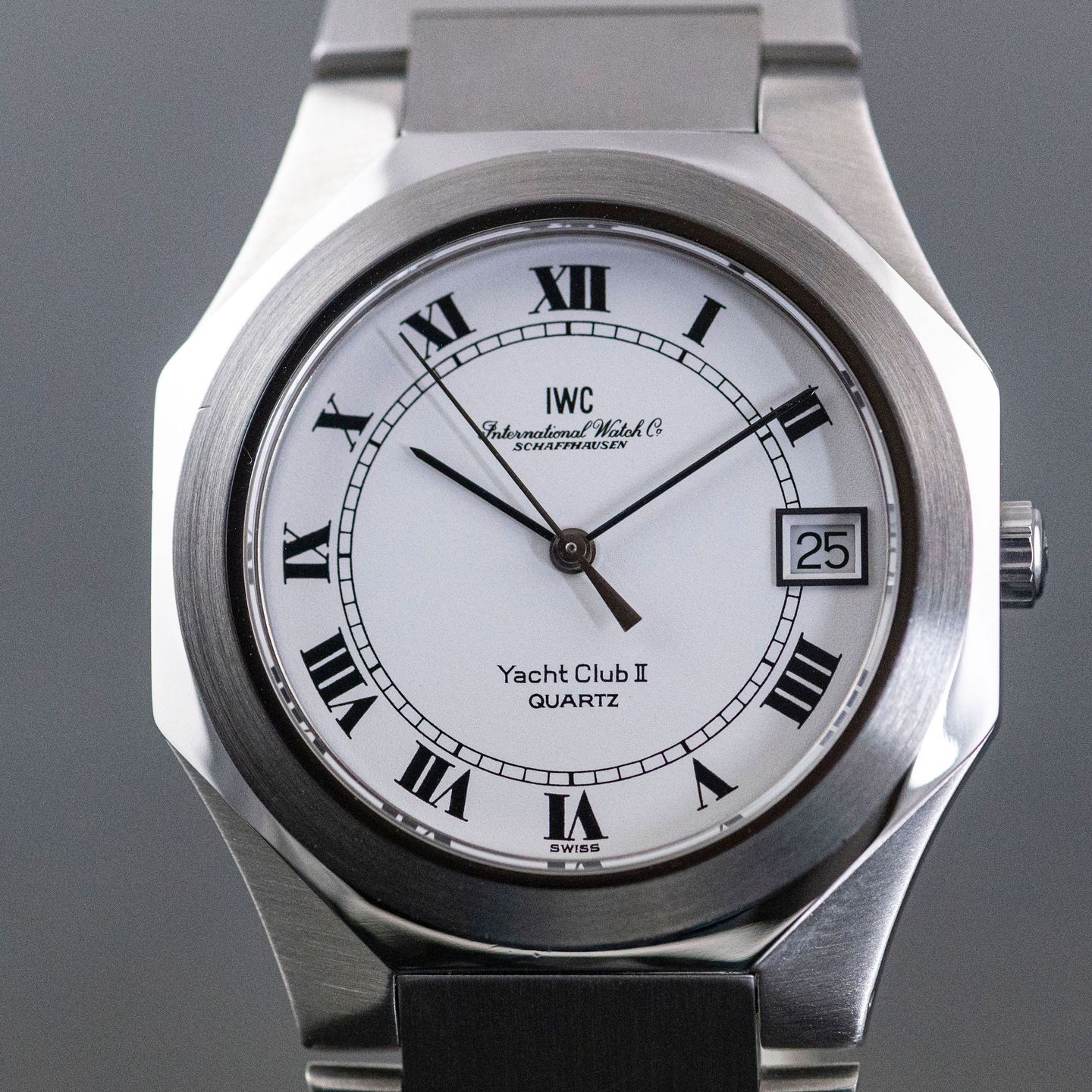 IWC Yacht Club IW3012 (1978) - Wit wijzerplaat 38mm Staal (6/8)