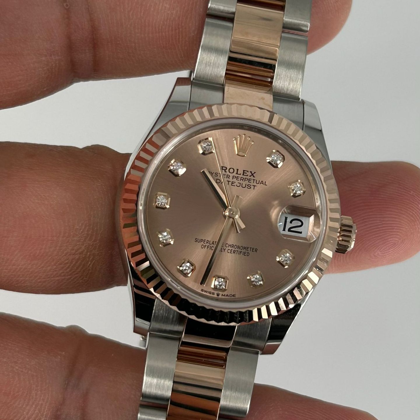 Rolex Datejust 31 278271G PINK OYS - (8/8)