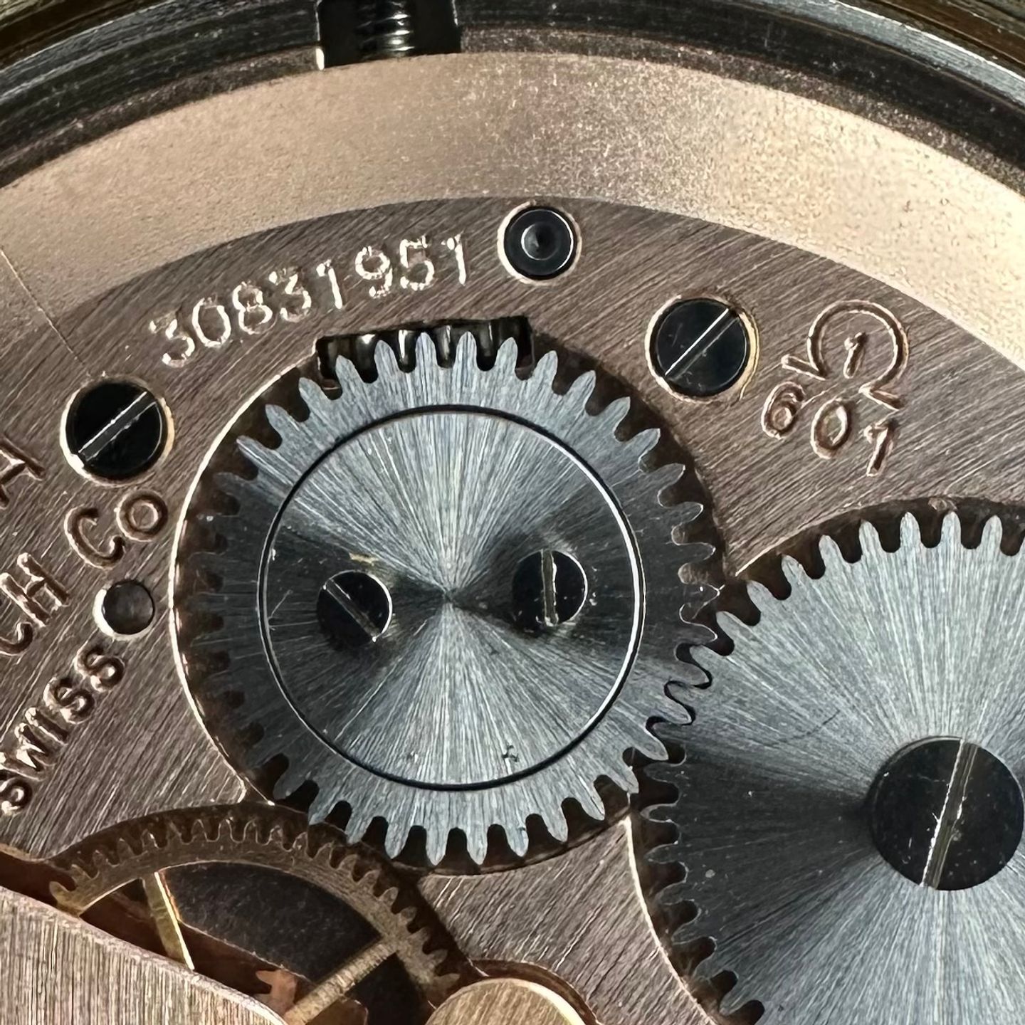 Omega Genève 135.041 (1970) - Gold dial 41 mm Steel case (4/8)