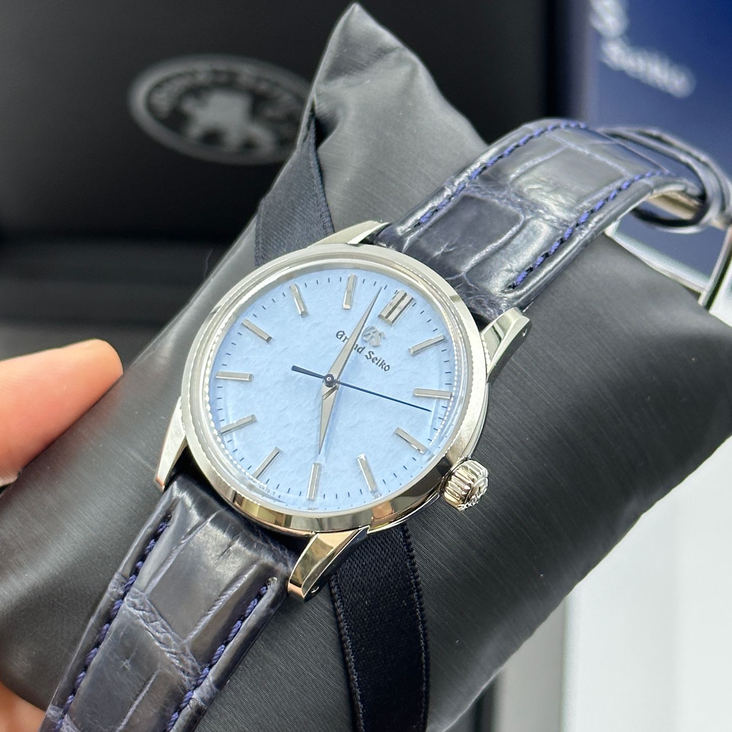 Grand Seiko Elegance Collection SBGX353 (2024) - Blauw wijzerplaat Onbekend Staal (4/8)