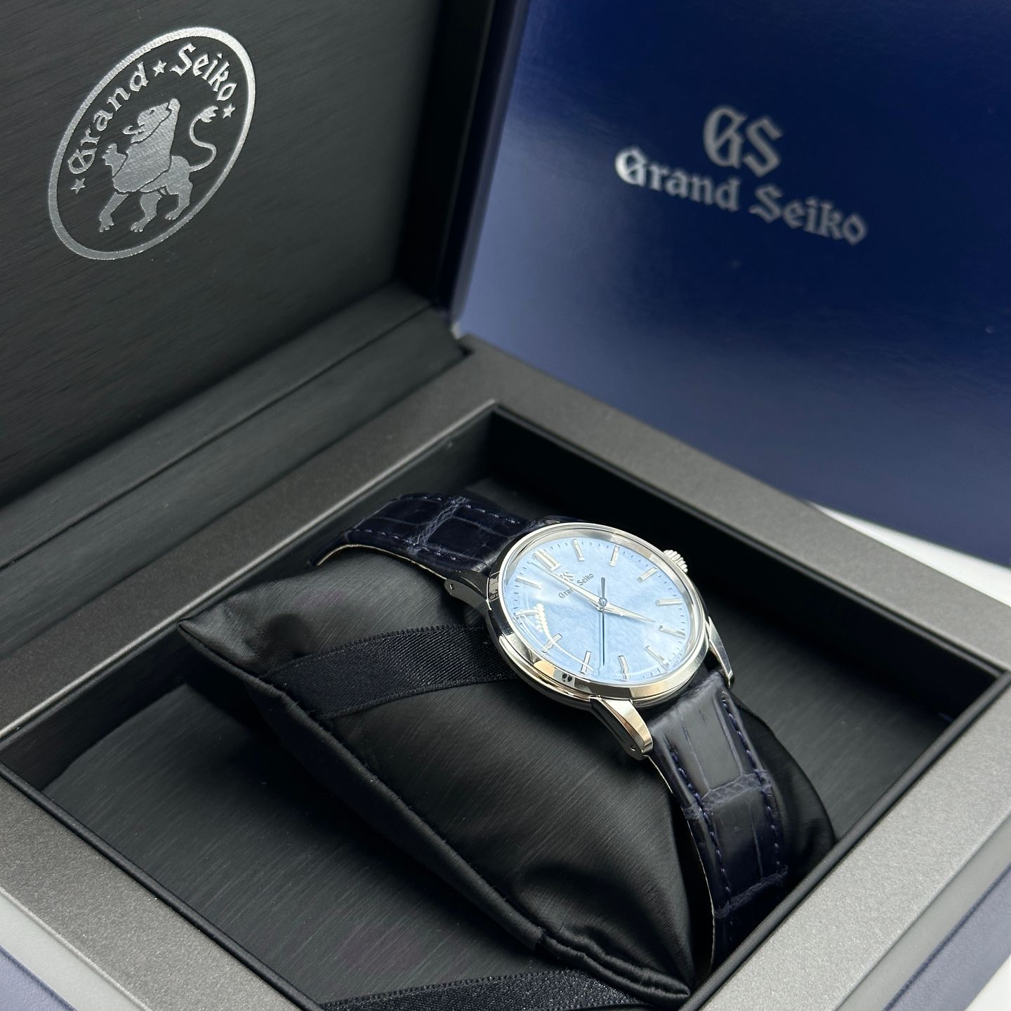 Grand Seiko Elegance Collection SBGX353 (2024) - Blauw wijzerplaat Onbekend Staal (3/8)