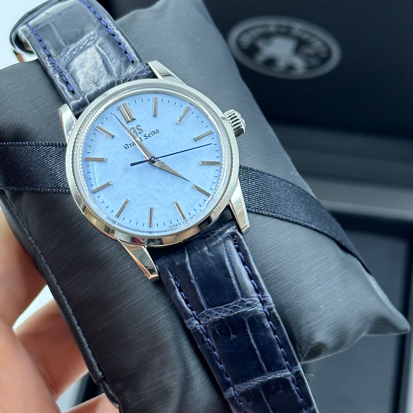 Grand Seiko Elegance Collection SBGX353 (2024) - Blauw wijzerplaat Onbekend Staal (5/8)