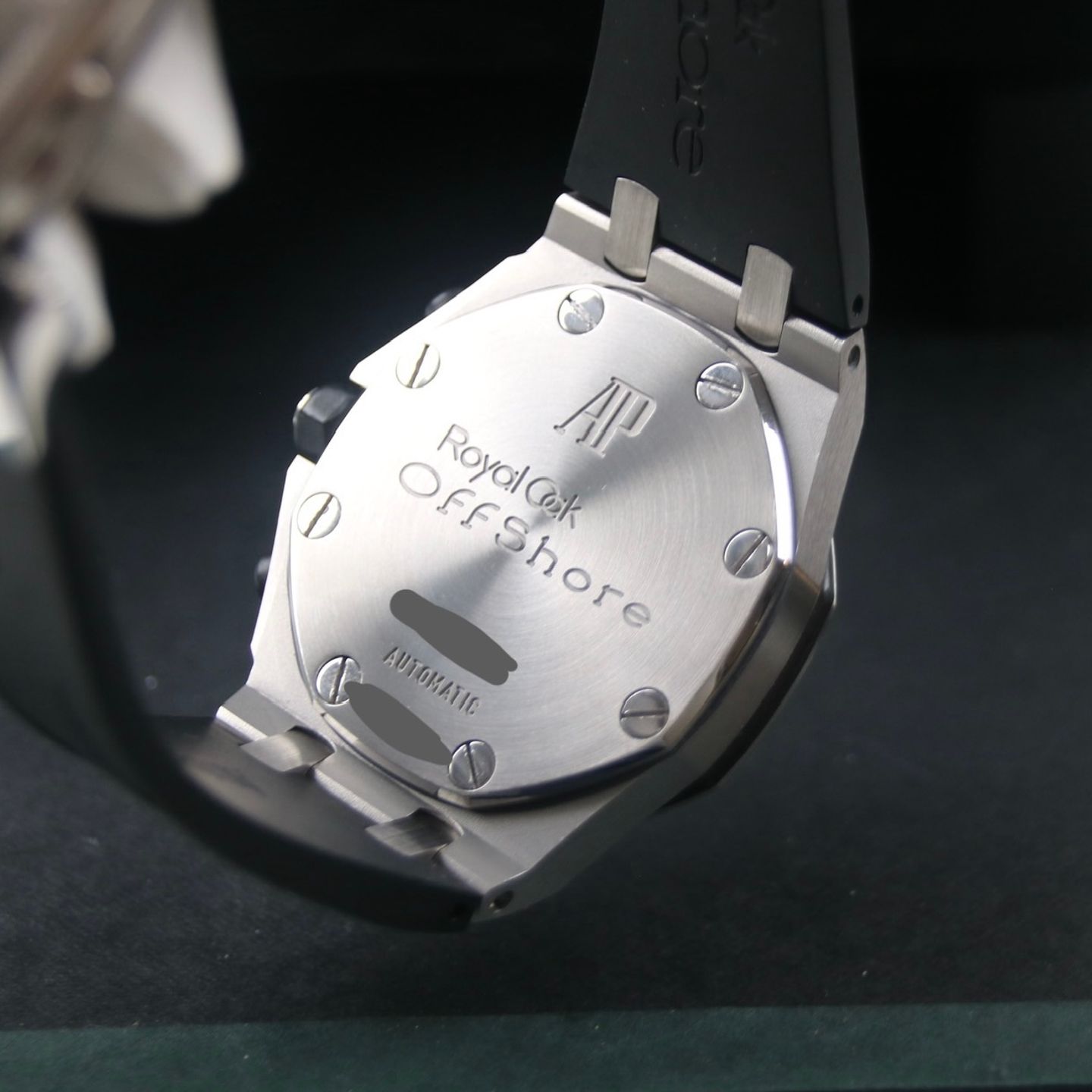 Audemars Piguet Royal Oak Offshore Chronograph 26020ST.OO.D001IN.01 (2005) - Black dial 42 mm Steel case (6/8)