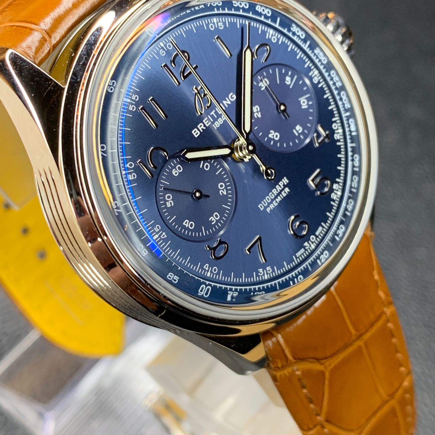 Breitling Duograph AB1510171C1P1 (2024) - Blauw wijzerplaat 42mm Staal (4/5)