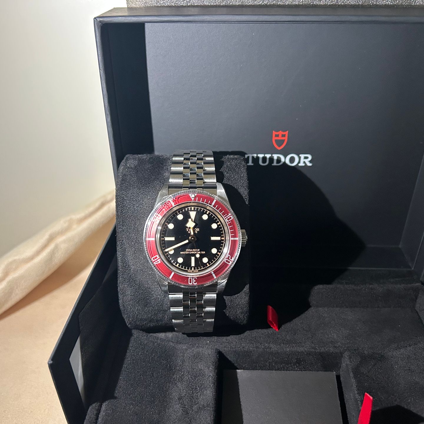 Tudor Black Bay 41 7941A1A0RU (2024) - Zwart wijzerplaat 41mm Staal (6/8)