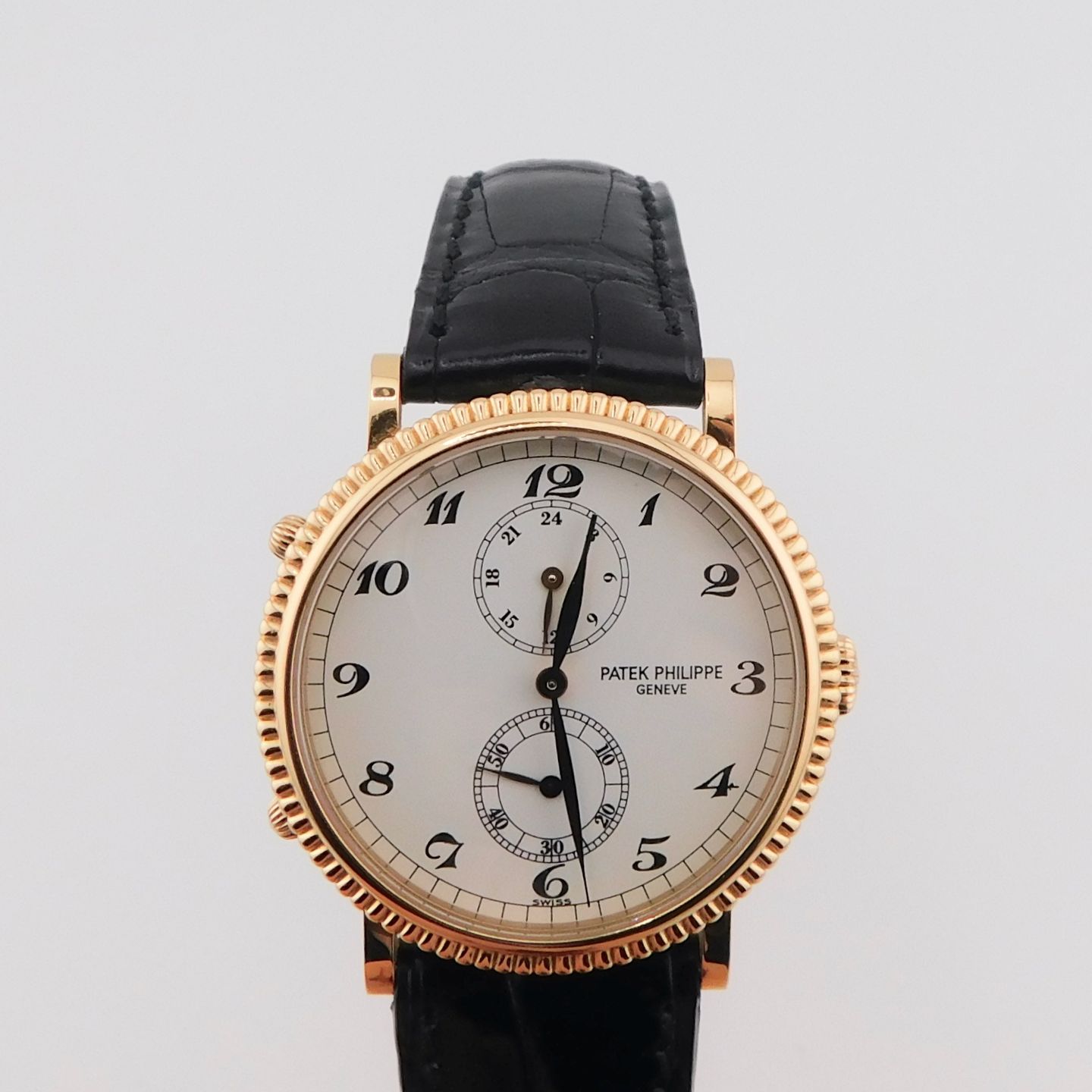 Patek Philippe Travel Time 5034 (2010) - White dial 35 mm Rose Gold case (2/5)