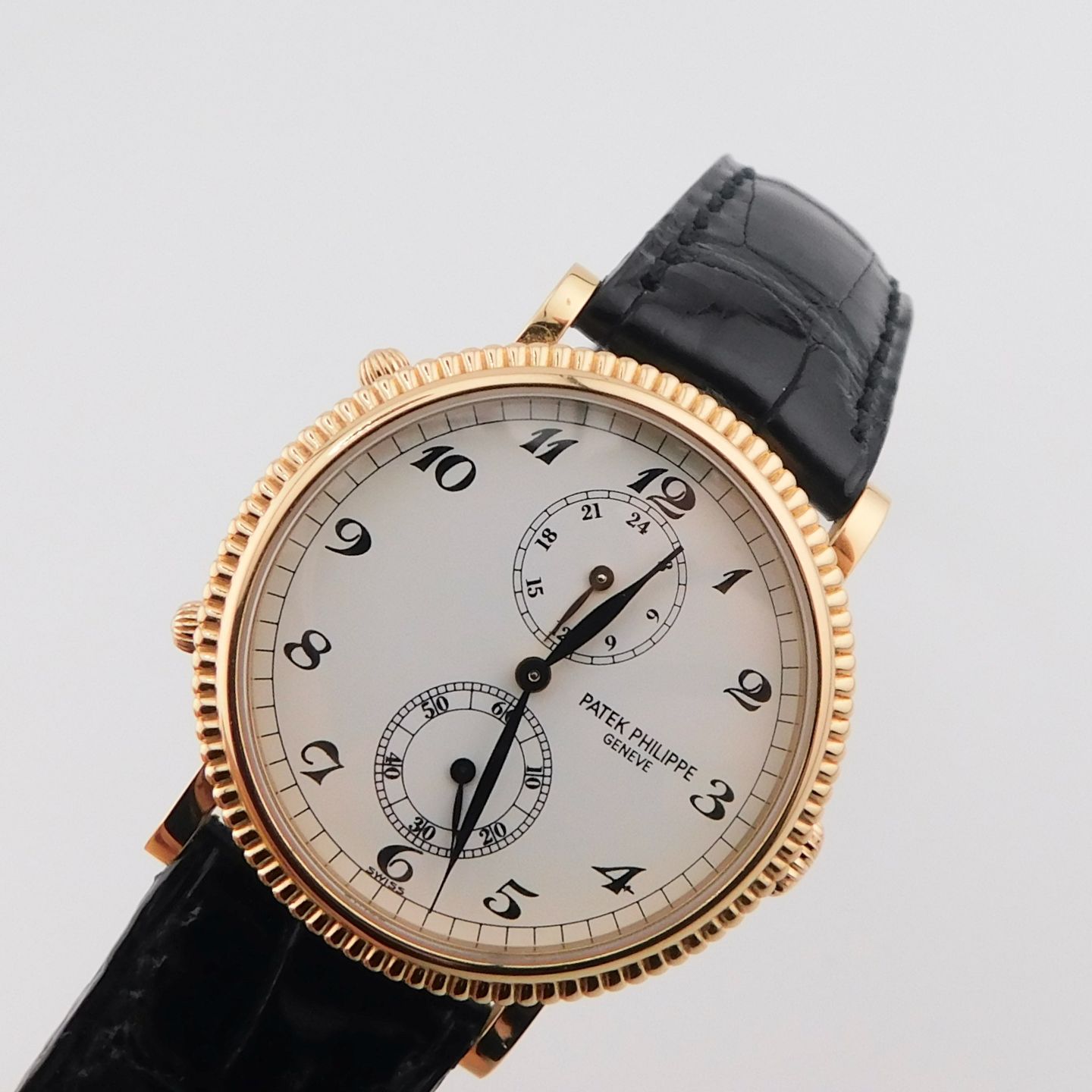 Patek Philippe Travel Time 5034 (2010) - White dial 35 mm Rose Gold case (1/5)