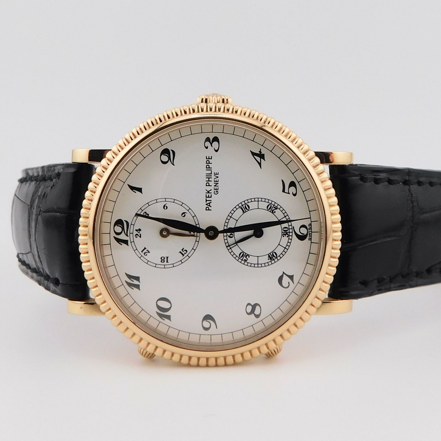 Patek Philippe Travel Time 5034 (2010) - White dial 35 mm Rose Gold case (3/5)