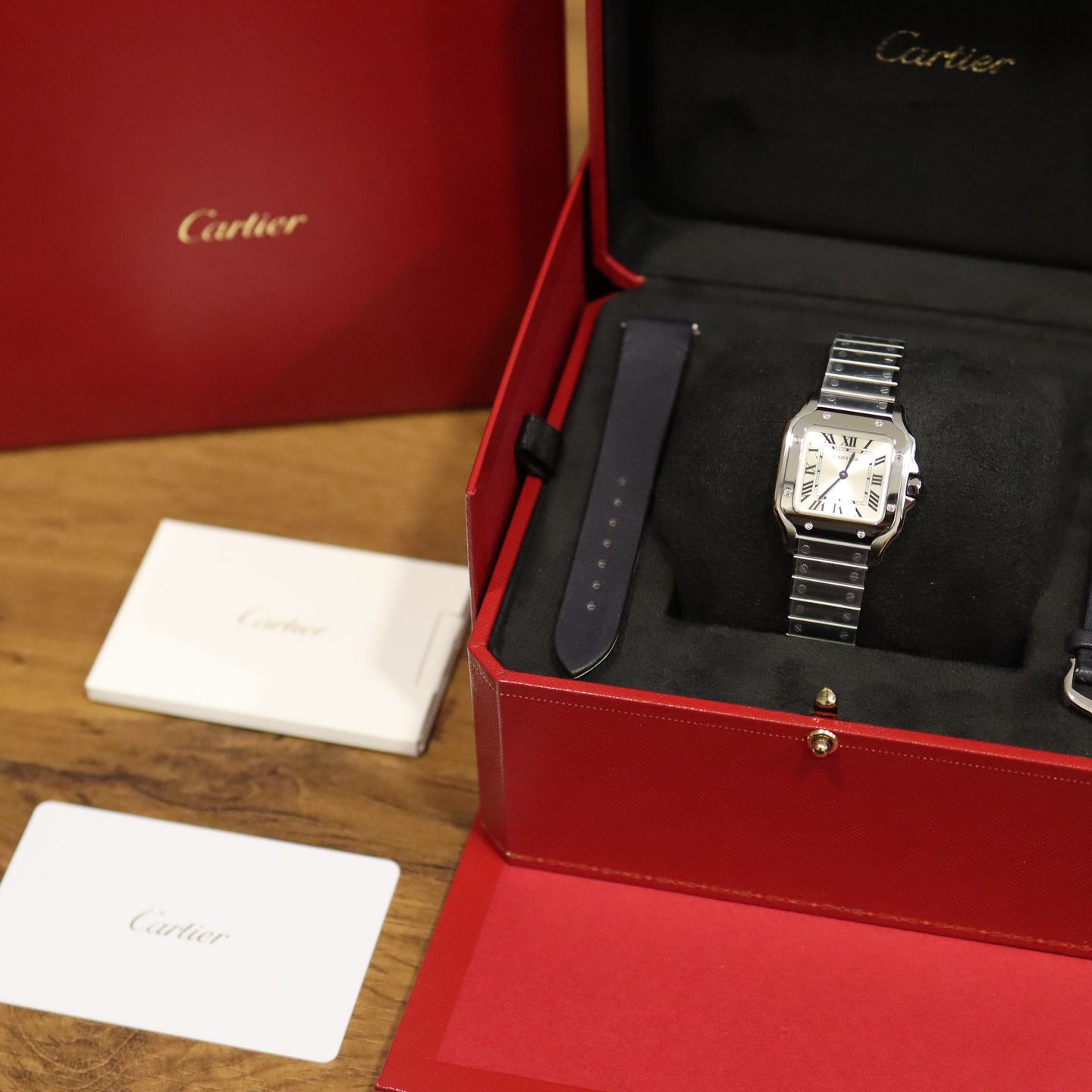 Cartier Santos WSSA0082 - (8/8)