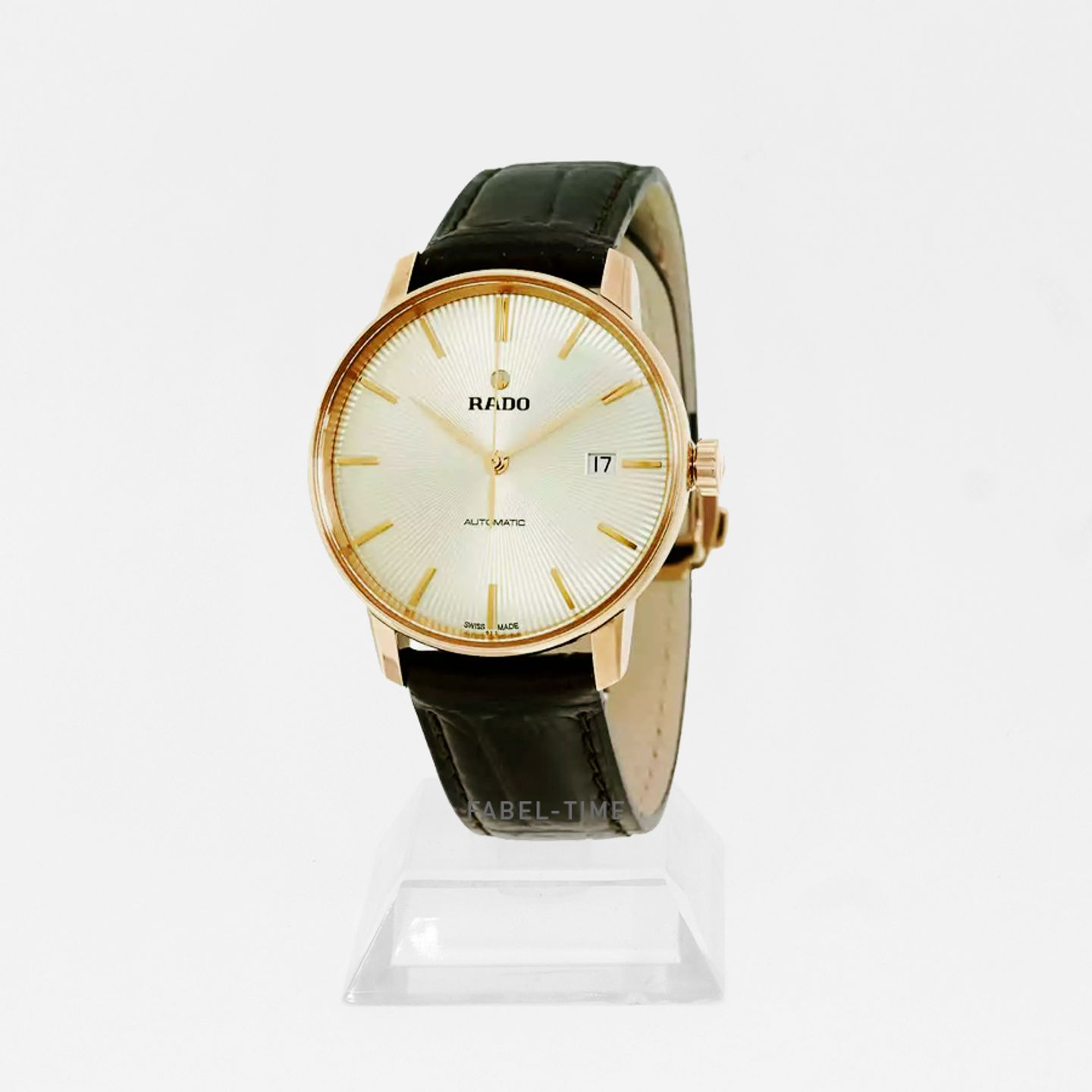 Rado Coupole R22861115 (2024) - Geel wijzerplaat 37mm Staal (1/1)