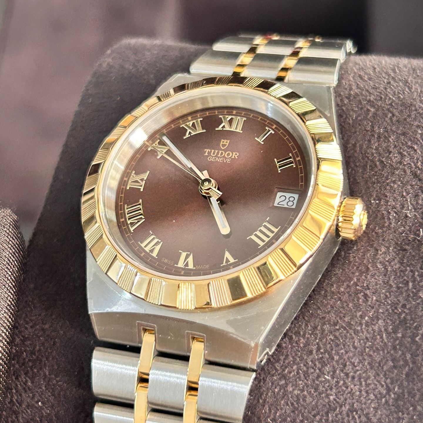 Tudor Royal 28403 (2025) - Brown dial 34 mm Steel case (5/8)