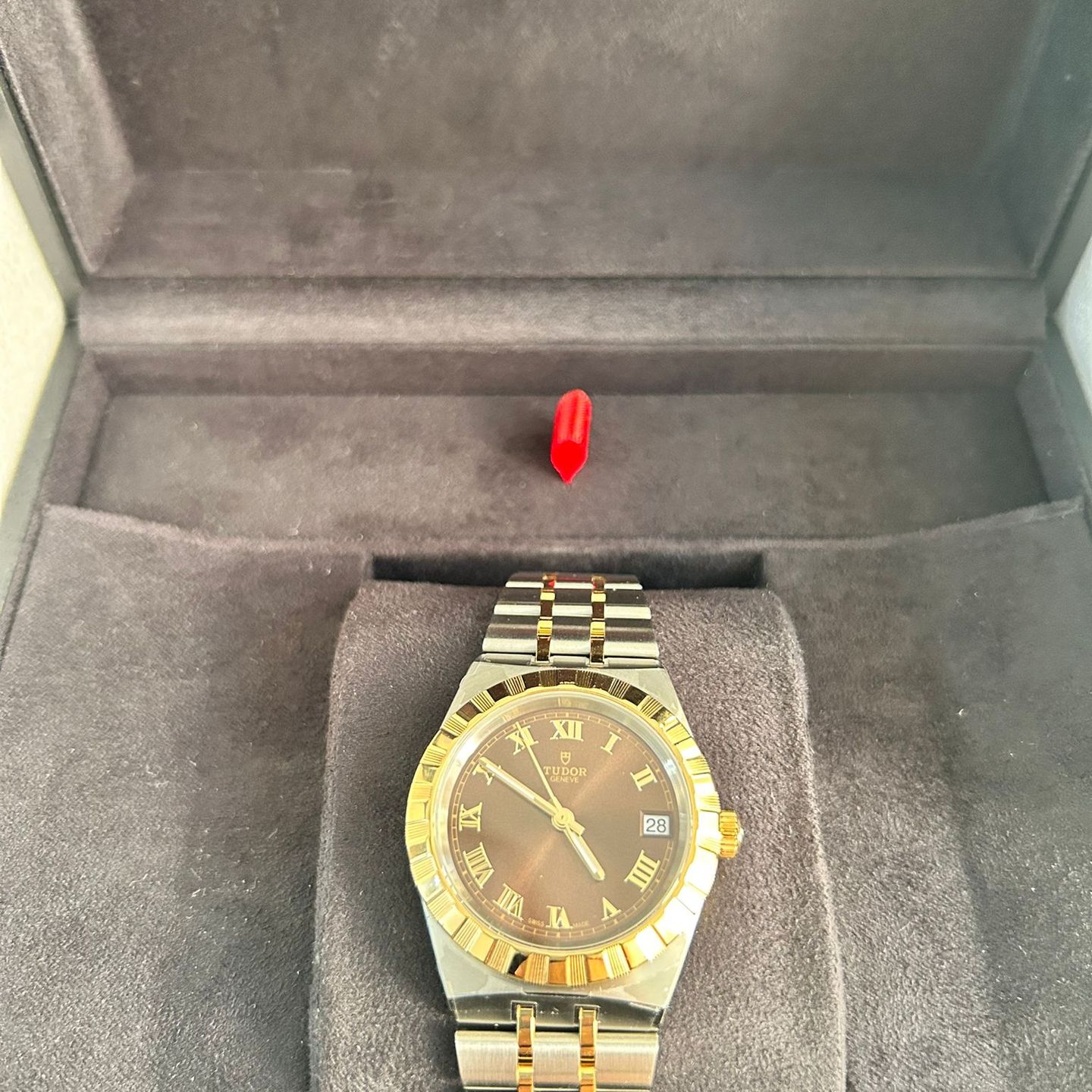 Tudor Royal 28403 (2025) - Brown dial 34 mm Steel case (1/8)