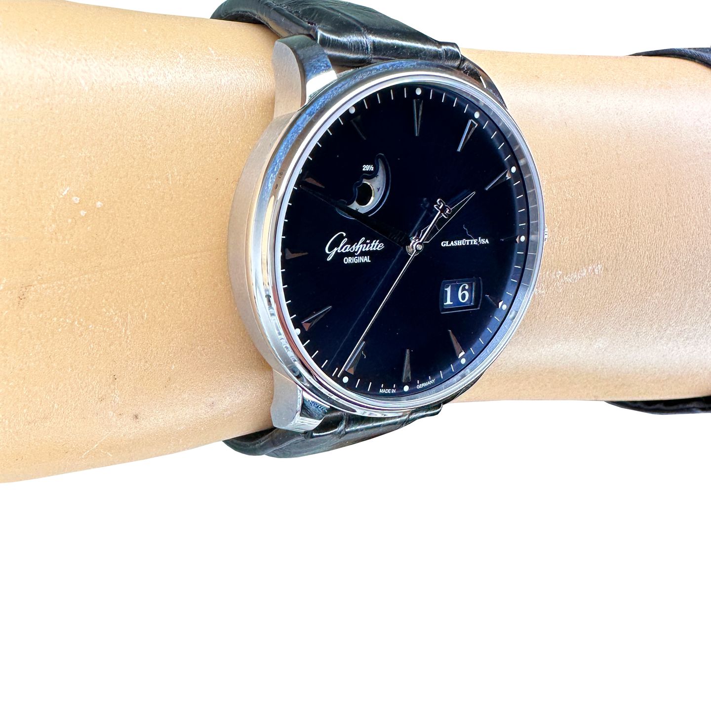 Glashütte Original Senator Excellence 1-36-04-04-02-30 (2024) - Blue dial 42 mm Steel case (6/8)