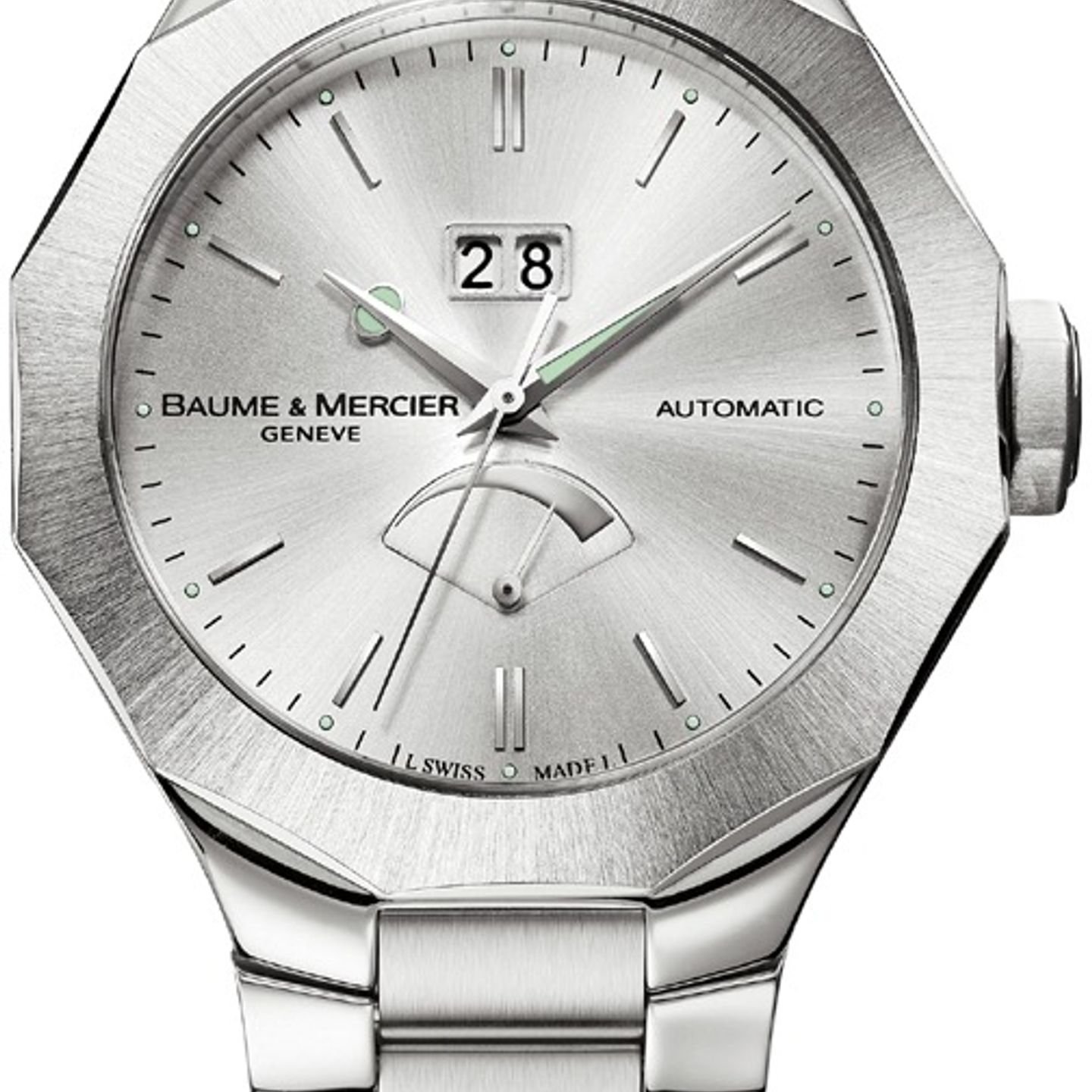 Baume & Mercier Riviera M0A08827 (2025) - Zilver wijzerplaat 40mm Staal (1/1)