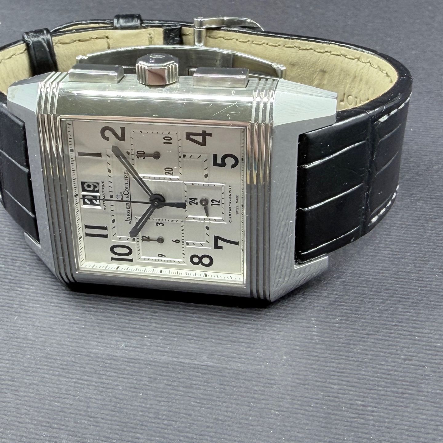 Jaeger-LeCoultre Reverso Squadra Chronograph GMT Q7018420 - (4/8)