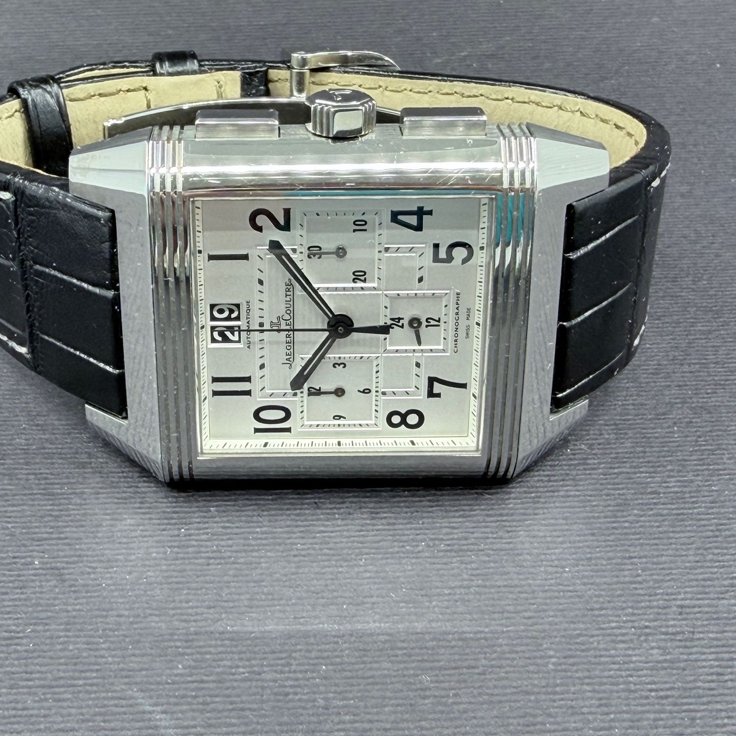 Jaeger-LeCoultre Reverso Squadra Chronograph GMT Q7018420 - (2/8)