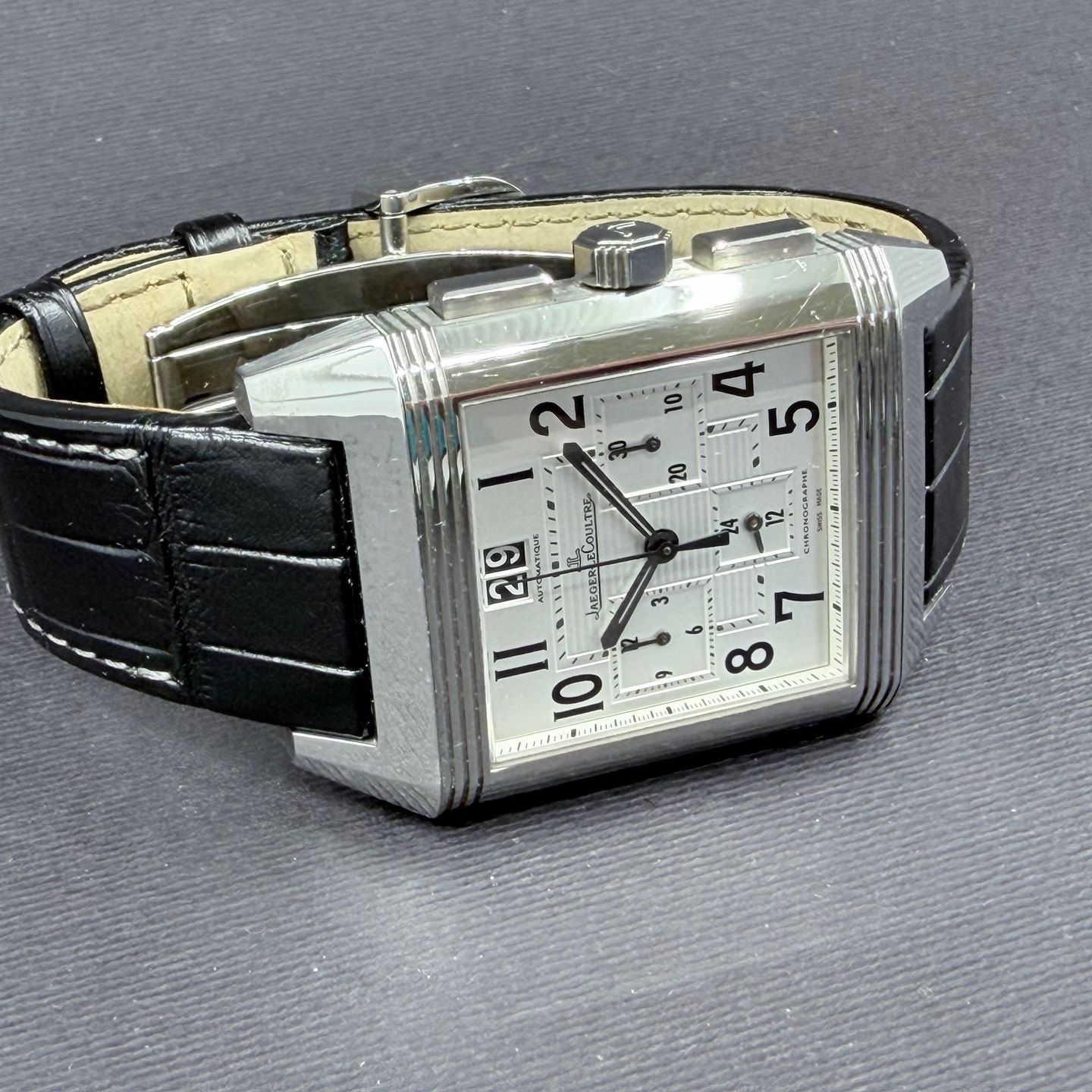 Jaeger-LeCoultre Reverso Squadra Chronograph GMT Q7018420 - (3/8)