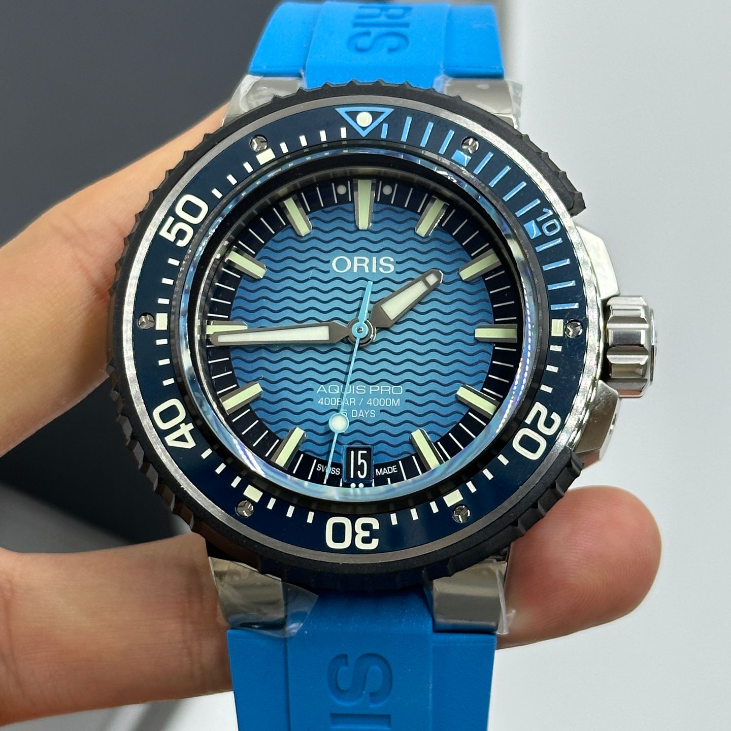 Oris Aquis Titan 01 400 7777 7155-Set - (6/8)