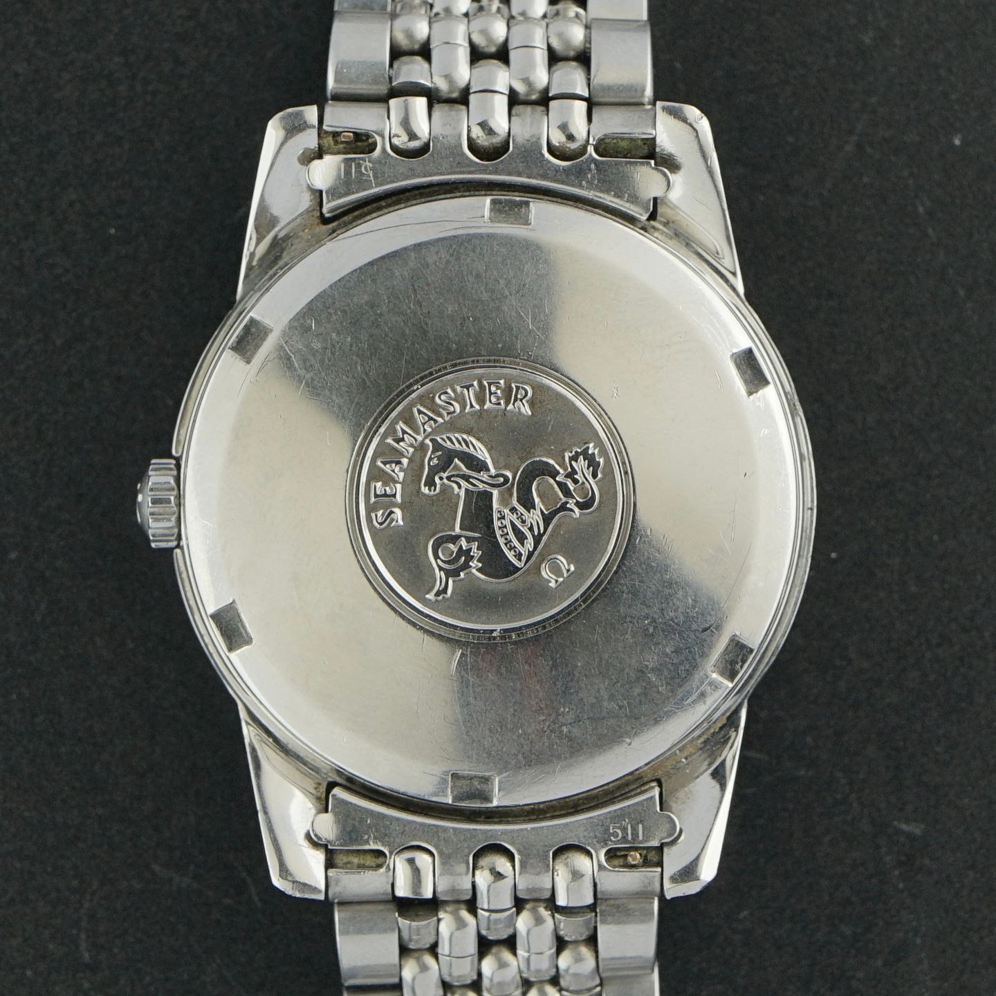 Omega Seamaster 166.009 (1967) - Wit wijzerplaat 35mm Staal (3/8)