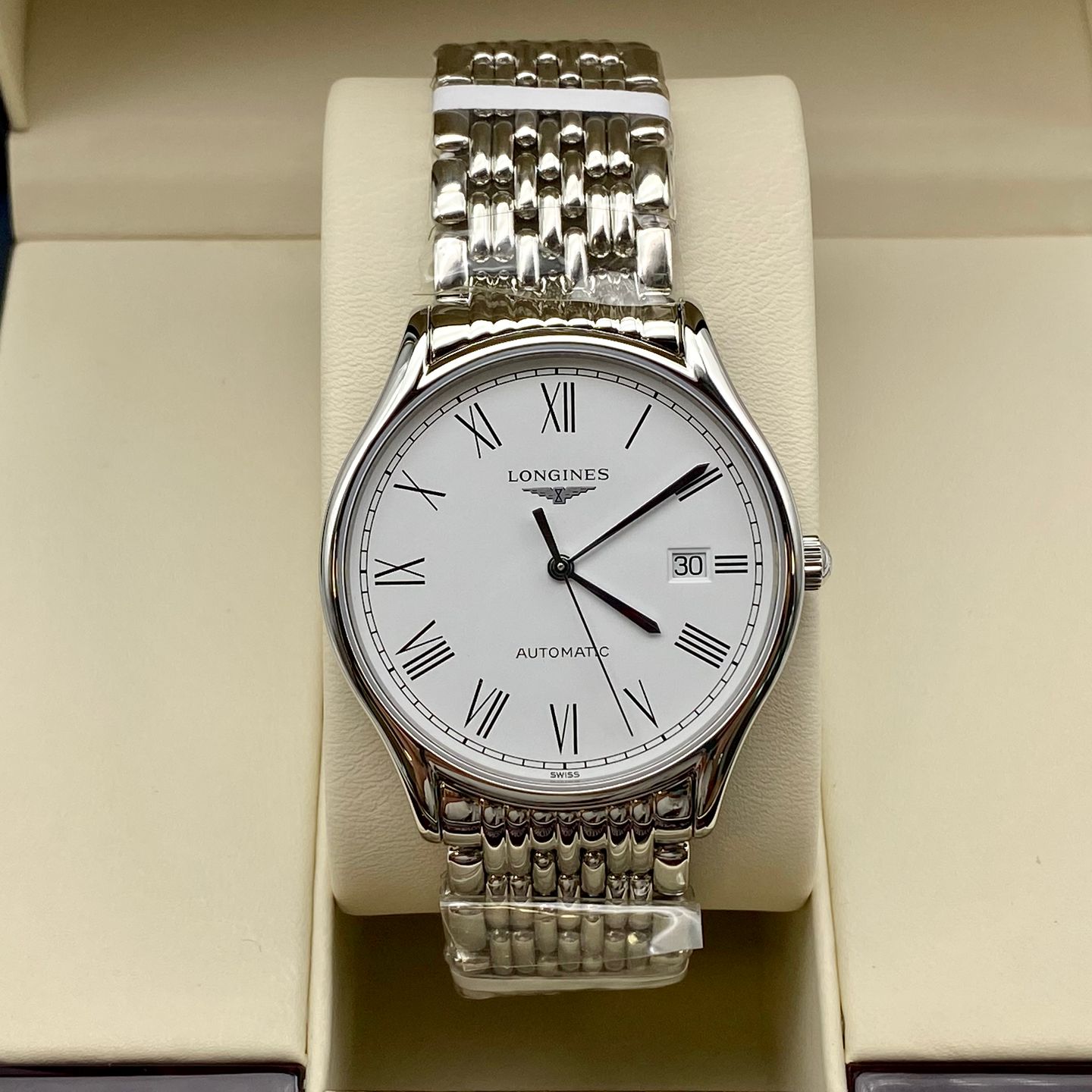 Longines Lyre L4.960.4.11.6 (2024) - White dial 38 mm Steel case (1/8)