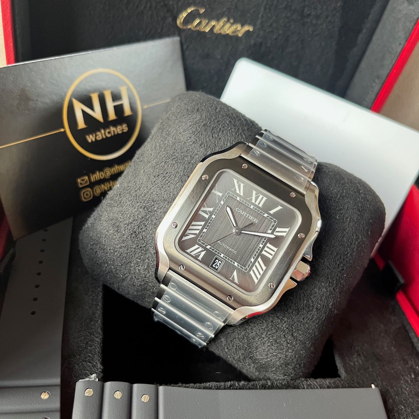 Cartier Santos WSSA0037 - (8/8)