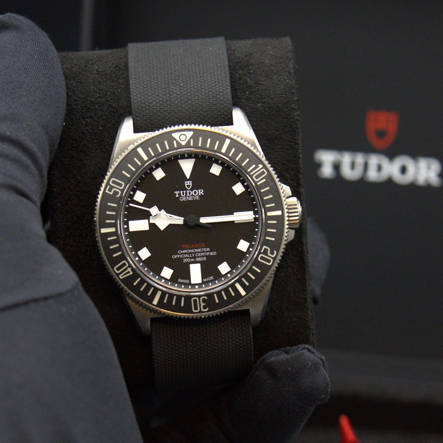 Tudor Pelagos 25717N (2024) - Zwart wijzerplaat 42mm Titanium (6/8)