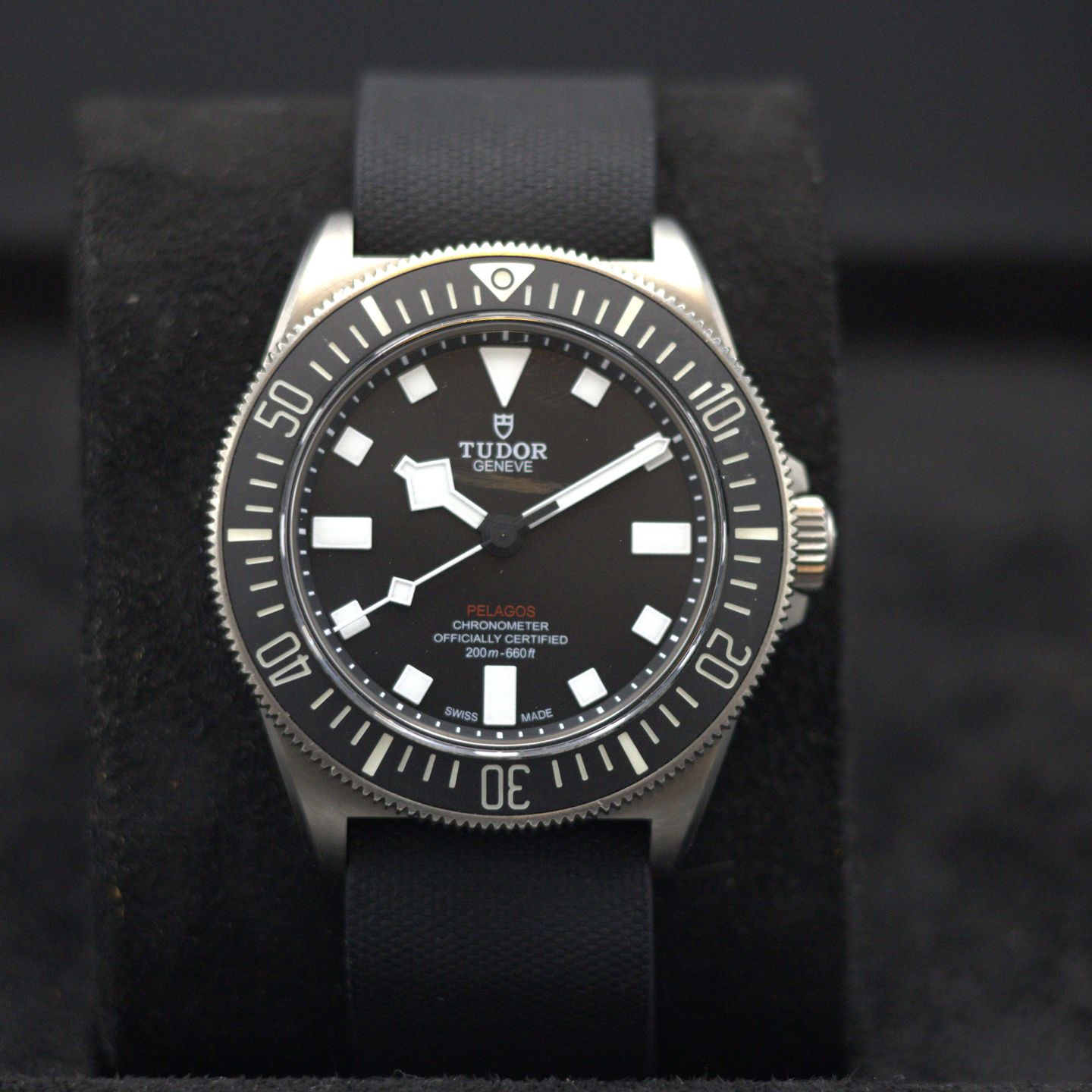 Tudor Pelagos 25717N (2024) - Zwart wijzerplaat 42mm Titanium (3/8)