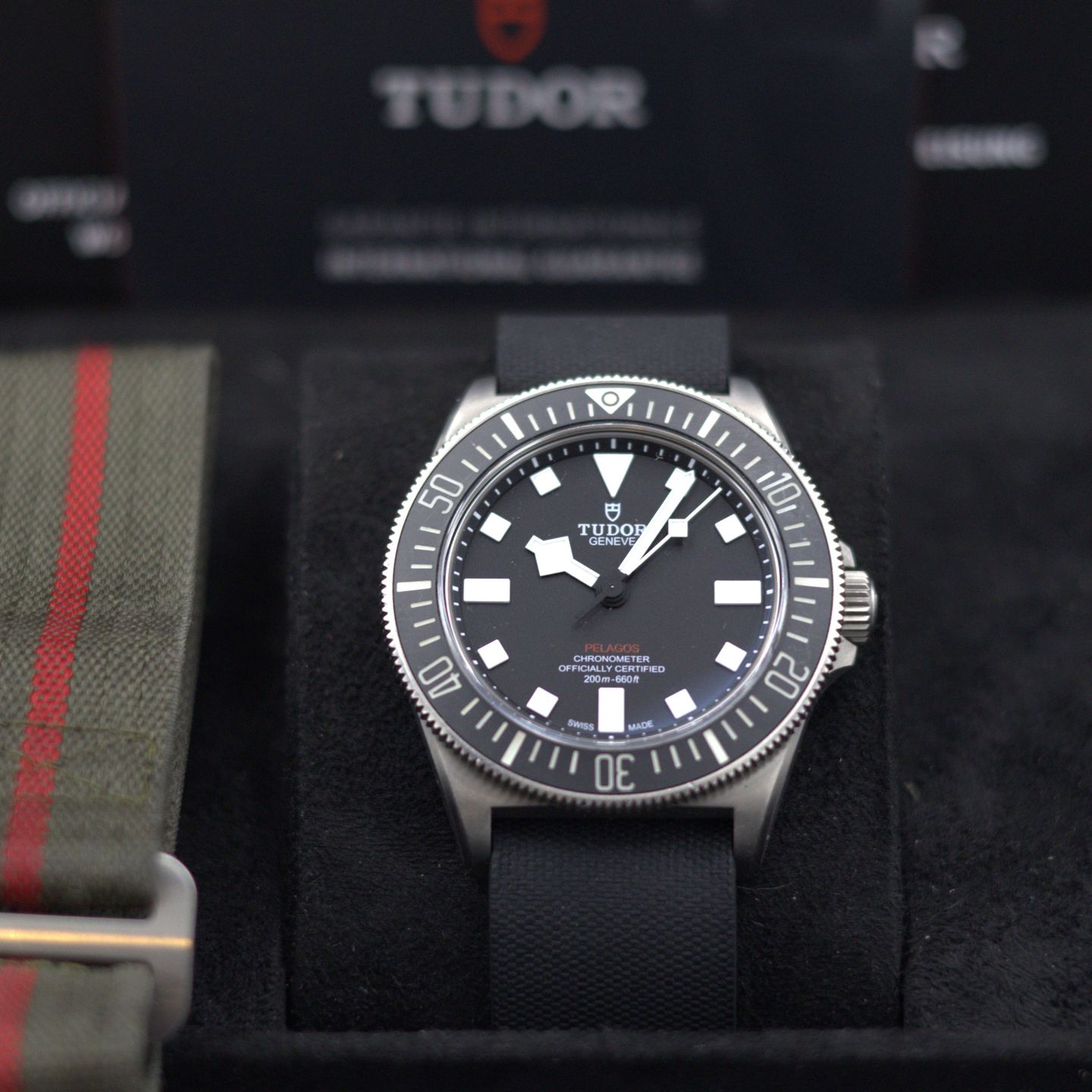Tudor Pelagos 25717N (2024) - Zwart wijzerplaat 42mm Titanium (1/8)