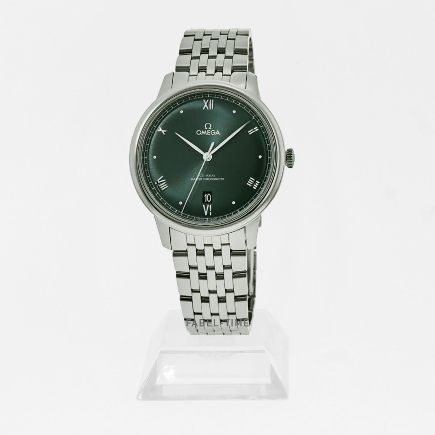 Omega De Ville 434.10.40.20.10.001 (2024) - Groen wijzerplaat 40mm Staal (1/1)