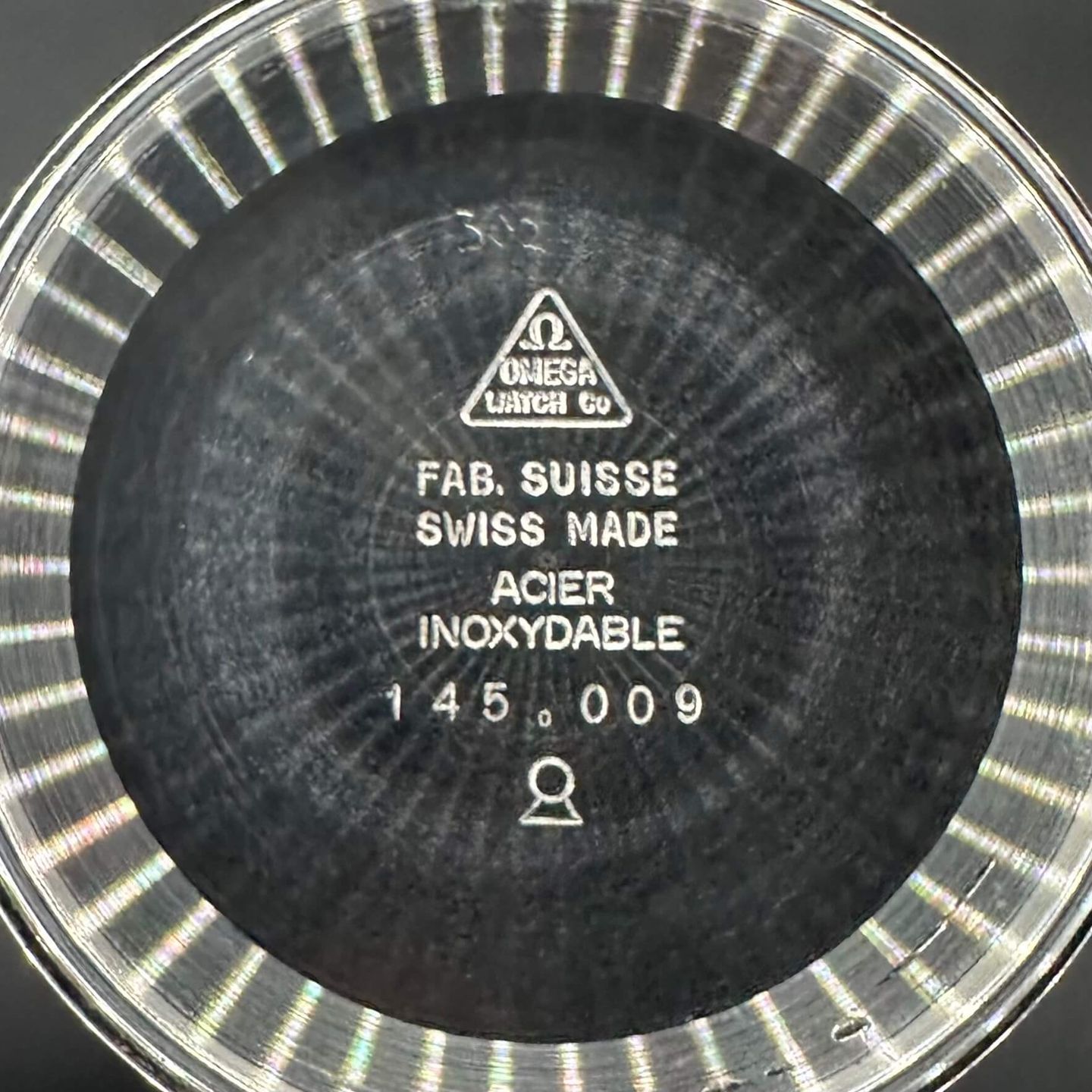 Omega Genève 145.009 (1968) - Blauw wijzerplaat 36mm Staal (7/8)