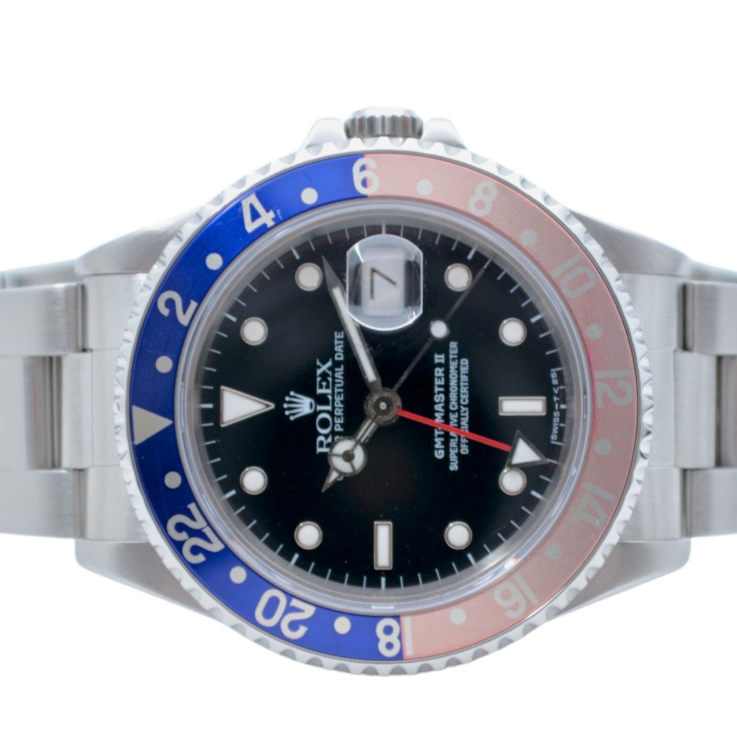 Rolex GMT-Master II 16710 (1990) - Black dial 40 mm Steel case (4/8)