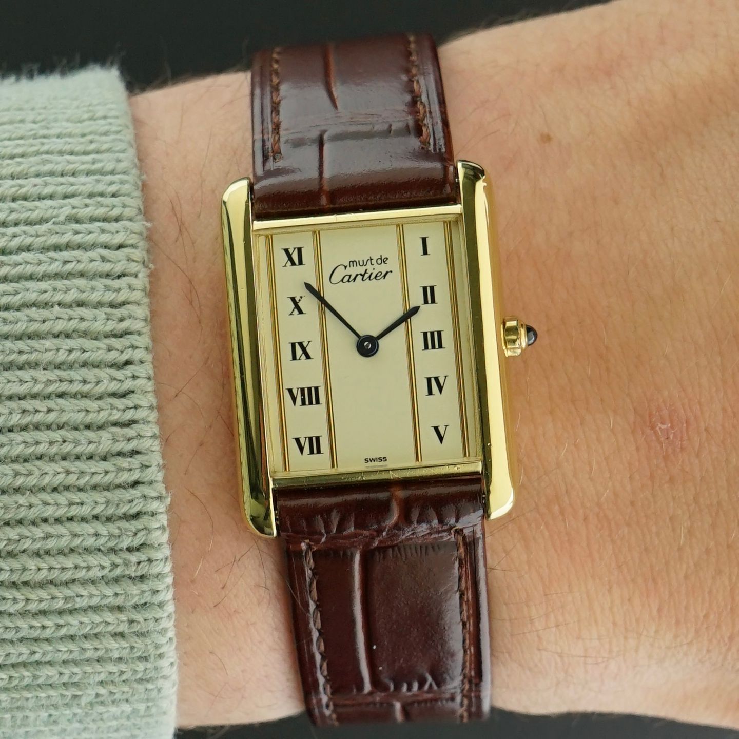 Cartier Tank Vermeil 681006 - (2/8)