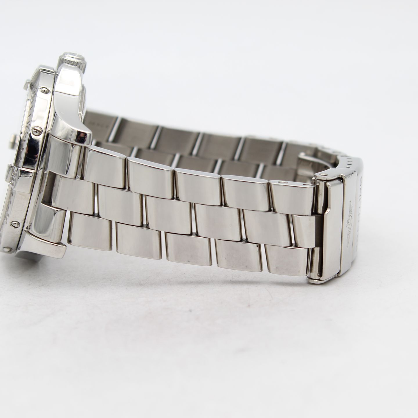 Breitling Colt GMT A32350 (Onbekend (willekeurig serienummer)) - Zilver wijzerplaat 40mm Staal (4/8)