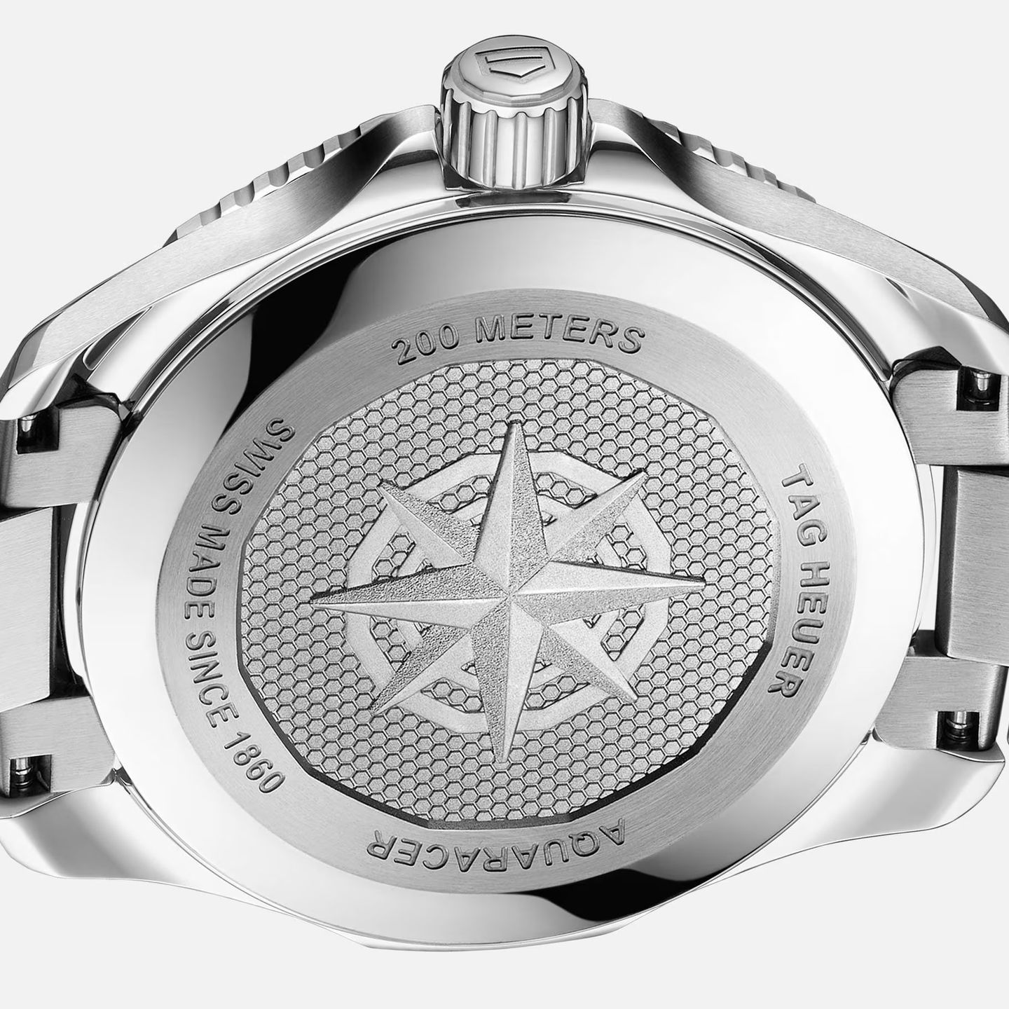 TAG Heuer Aquaracer WBP1115.BA0000 (2025) - Green dial 40 mm Steel case (5/6)