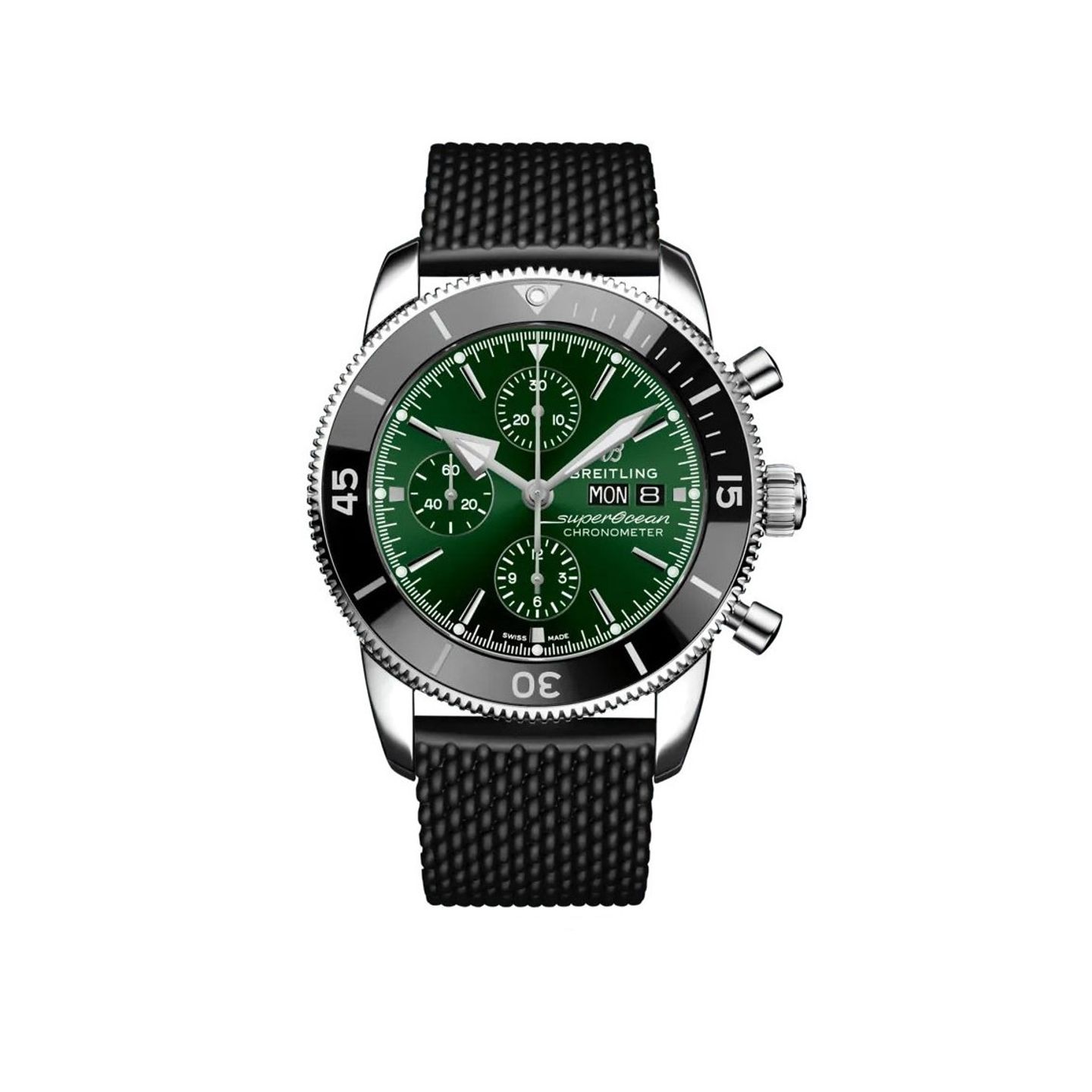 Breitling Superocean Heritage A13313121L1S1 (2024) - Green dial 44 mm Steel case (1/1)