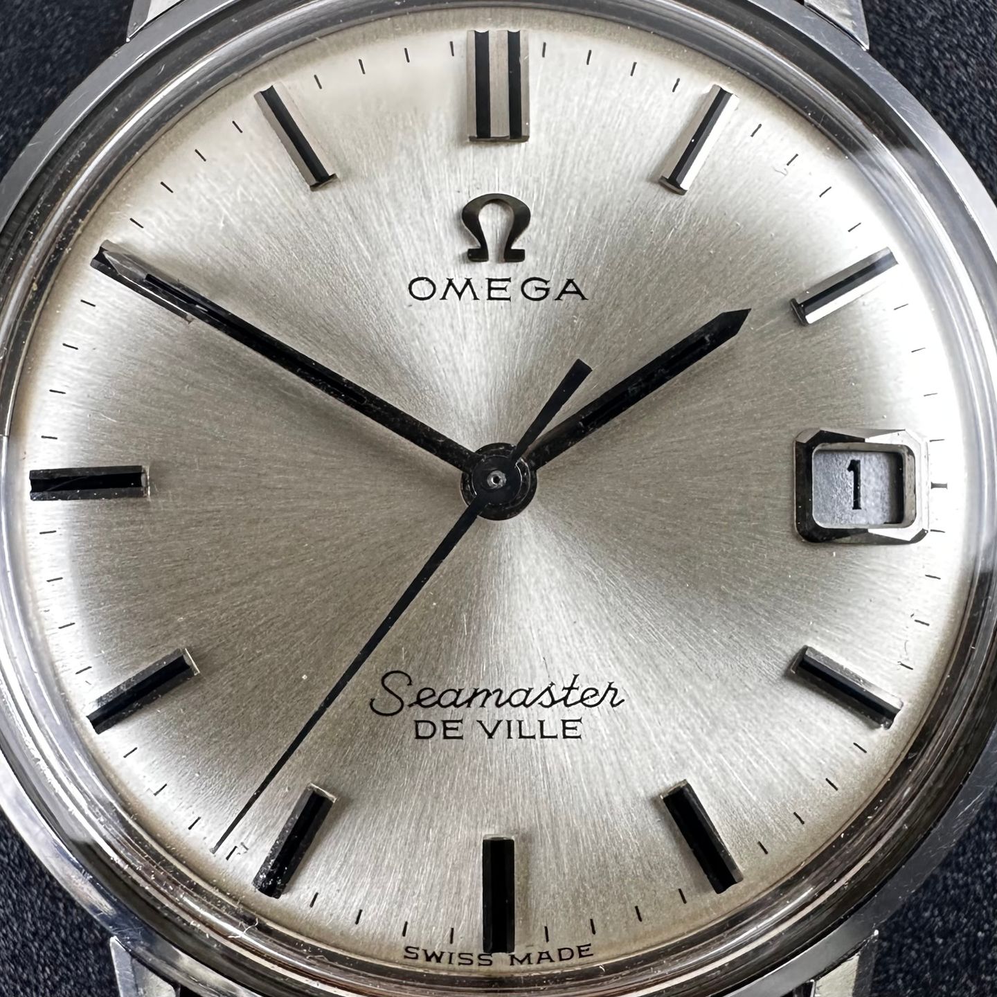 Omega Seamaster 136.010 (1968) - White dial 33 mm Steel case (8/8)