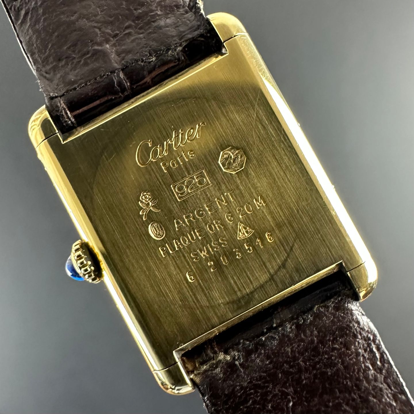 Cartier Tank Vermeil Tank Vermeil - (4/8)