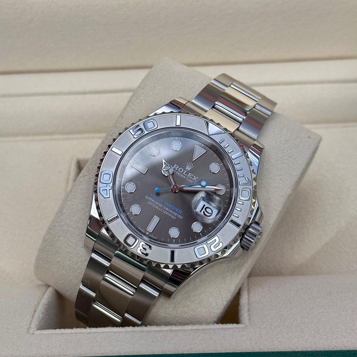 Rolex Yacht-Master 40 126622 (2024) - Grey dial 40 mm Steel case (8/8)