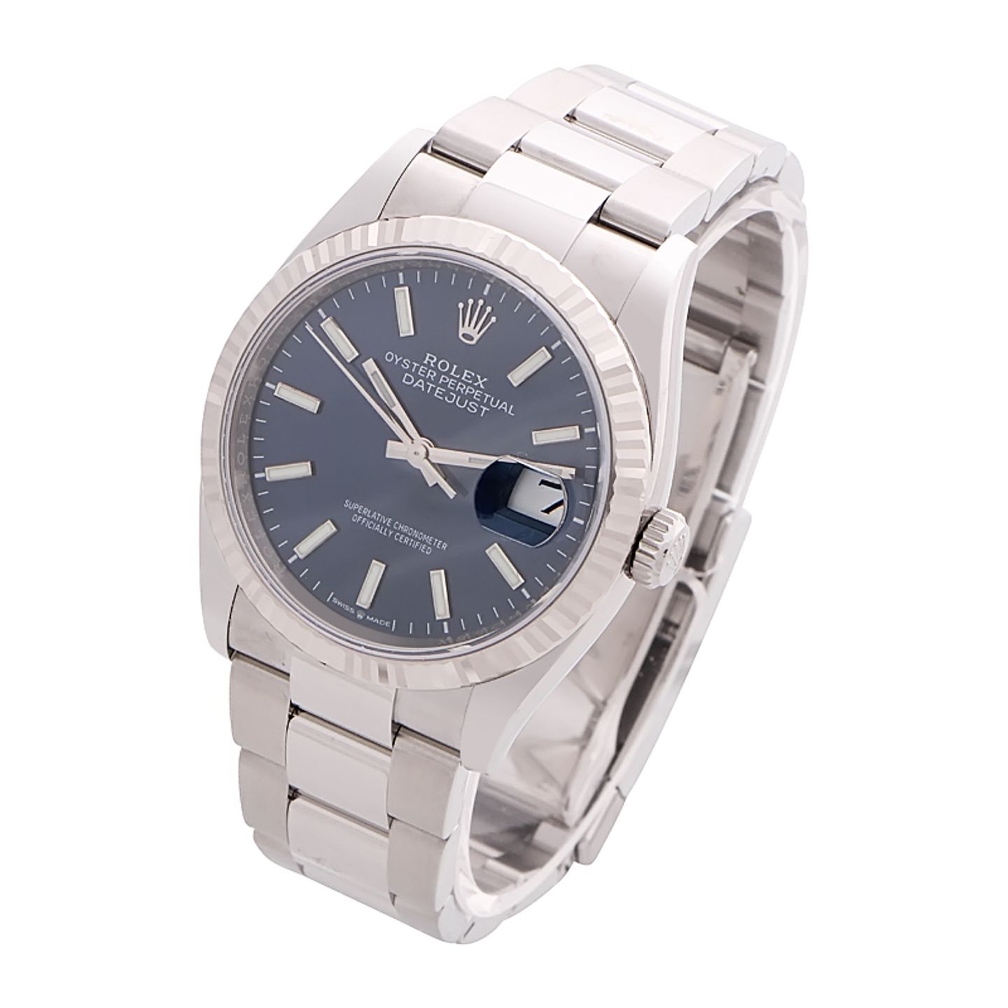 Rolex Datejust 36 126234 (2024) - Blue dial 36 mm Steel case (2/4)