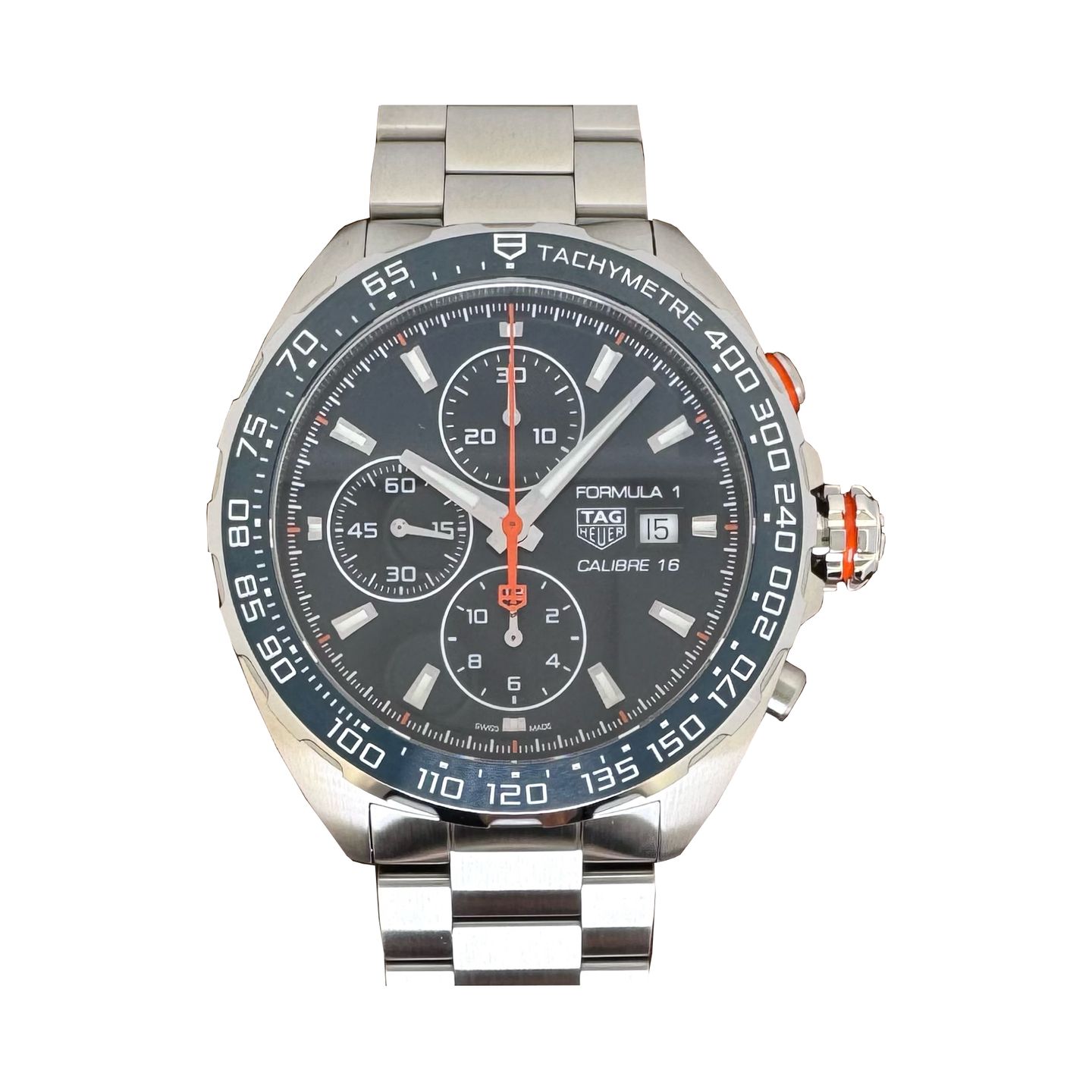 TAG Heuer Formula 1 CAZ201G.BA0876 (2025) - Blue dial 44 mm Steel case (1/1)