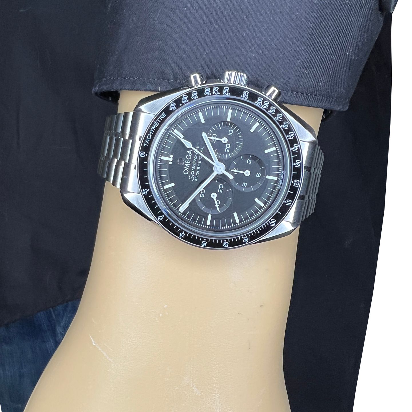 Omega Speedmaster Professional Moonwatch 310.30.42.50.01.002 (2024) - Zwart wijzerplaat 42mm Staal (2/8)