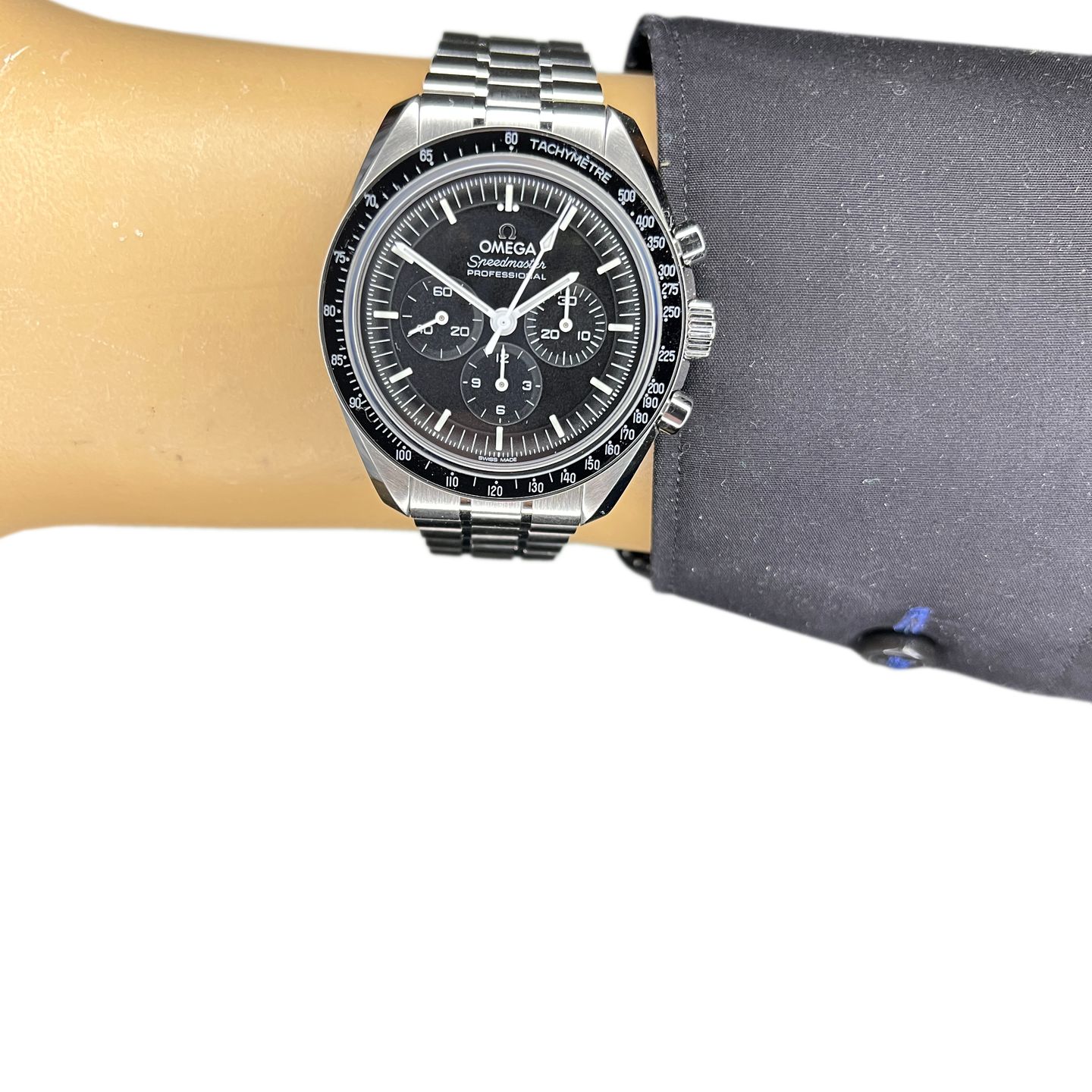 Omega Speedmaster Professional Moonwatch 310.30.42.50.01.002 (2024) - Zwart wijzerplaat 42mm Staal (7/8)