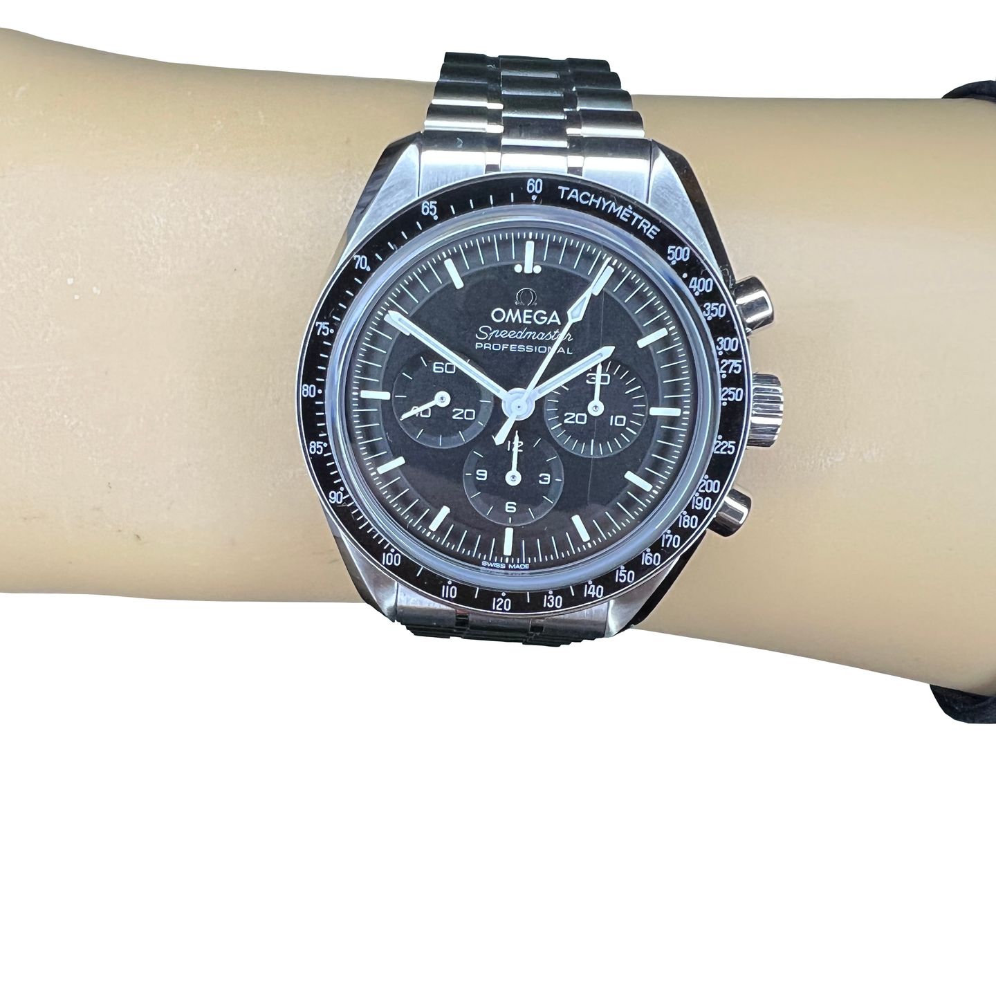 Omega Speedmaster Professional Moonwatch 310.30.42.50.01.002 (2024) - Black dial 42 mm Steel case (1/8)