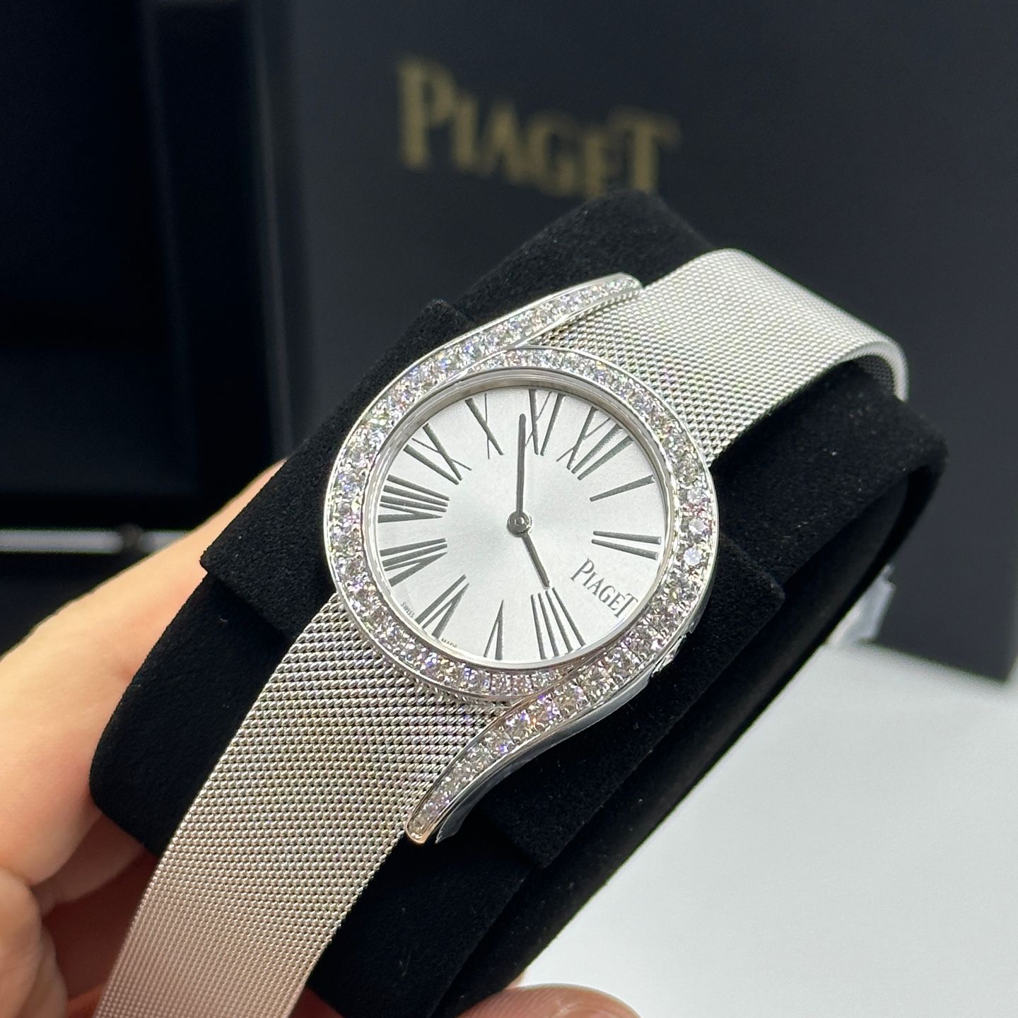 Piaget Limelight G0A41212 (2024) - Zilver wijzerplaat 32mm Witgoud (3/8)